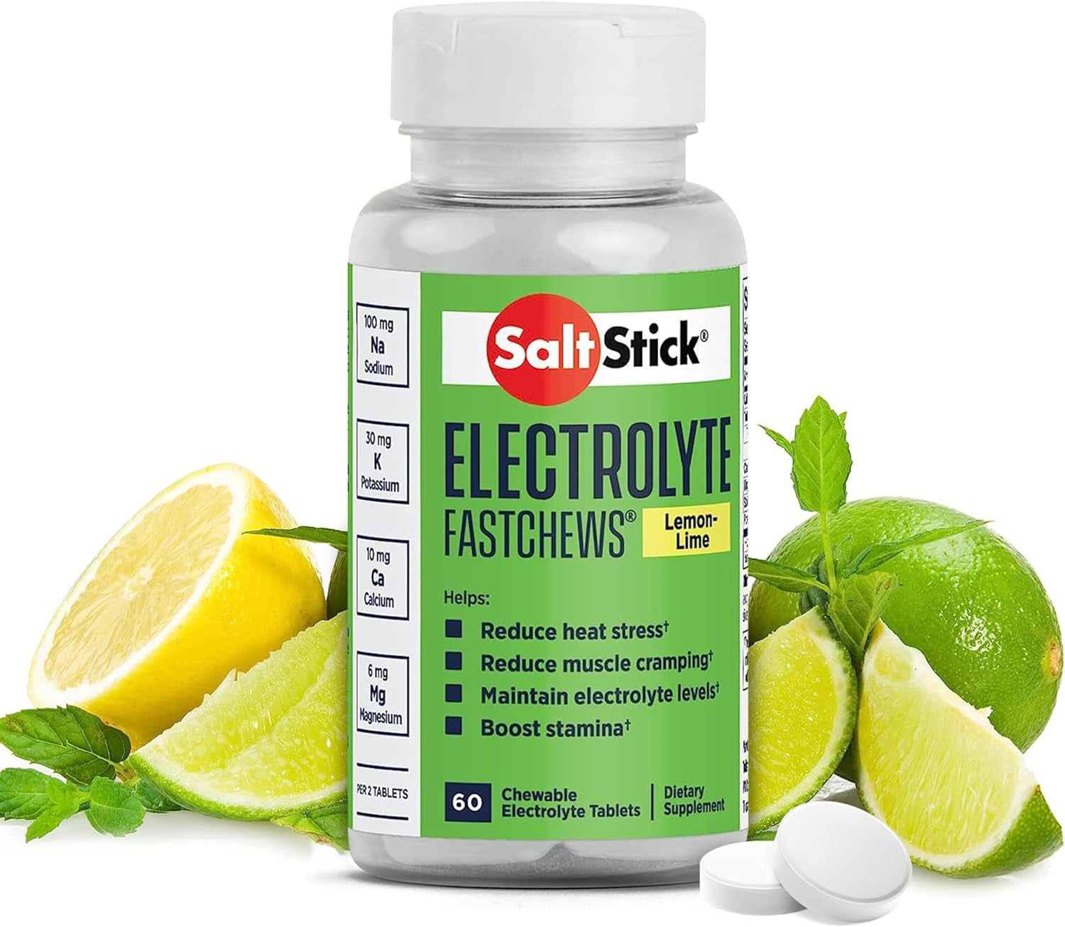 FastChews (60 Kautabletten) Lemon Lime