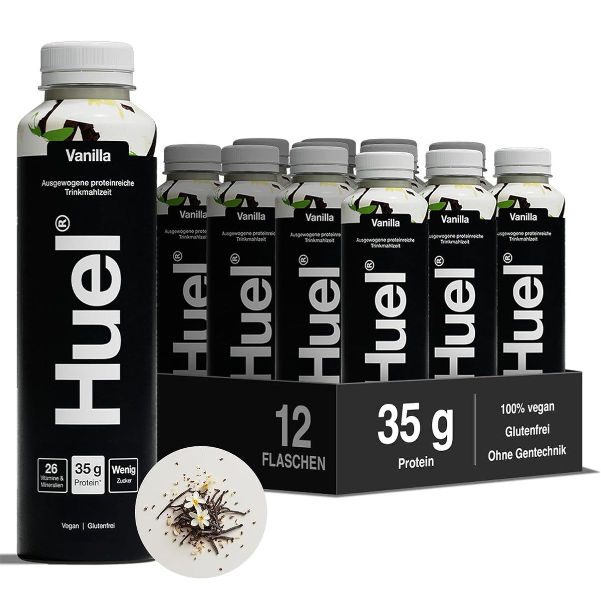 Huel Black Edition Trinkmahlzeit (8x500ml) Vanilla