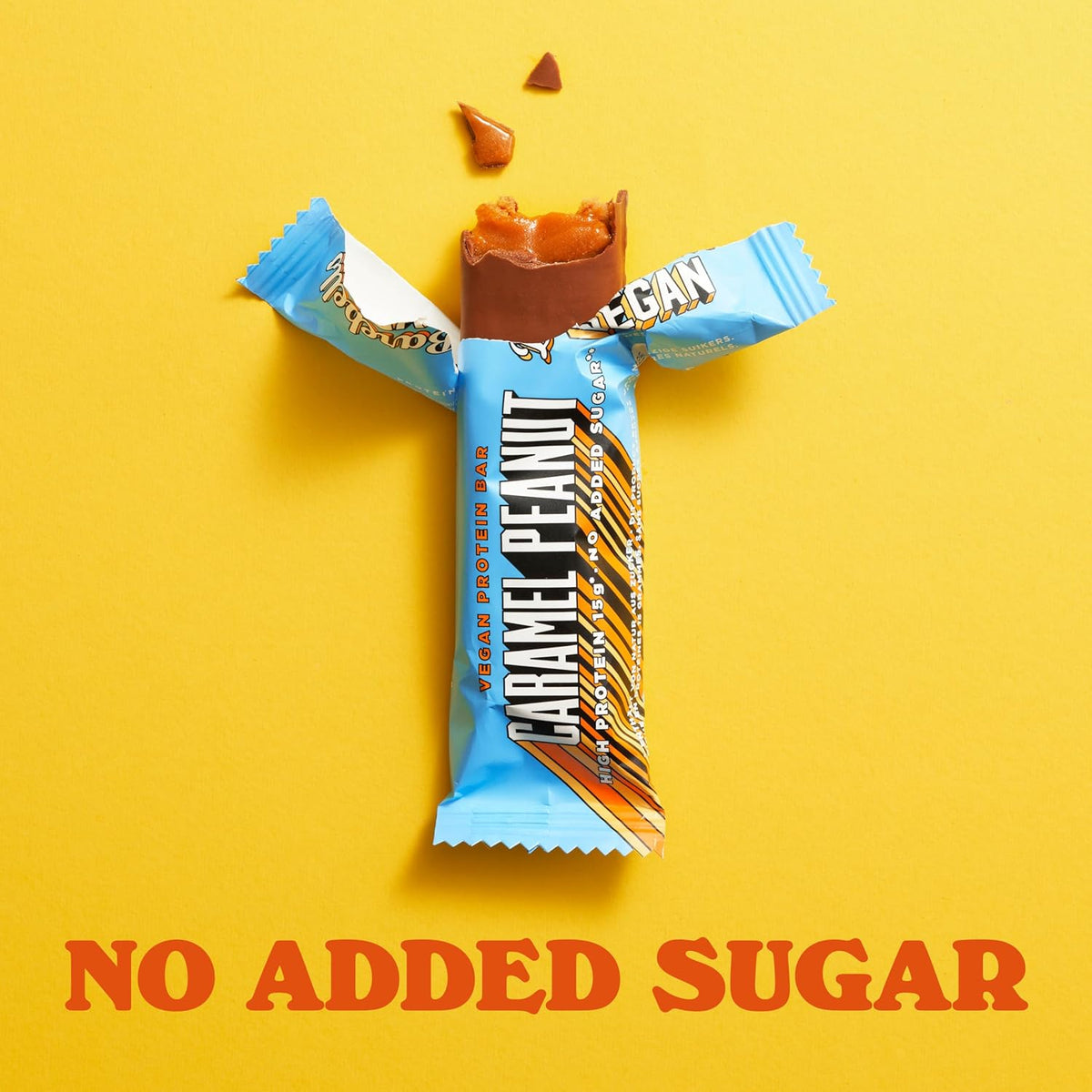 Vegan Protein Bar (55g) Vegan Caramel Peanut