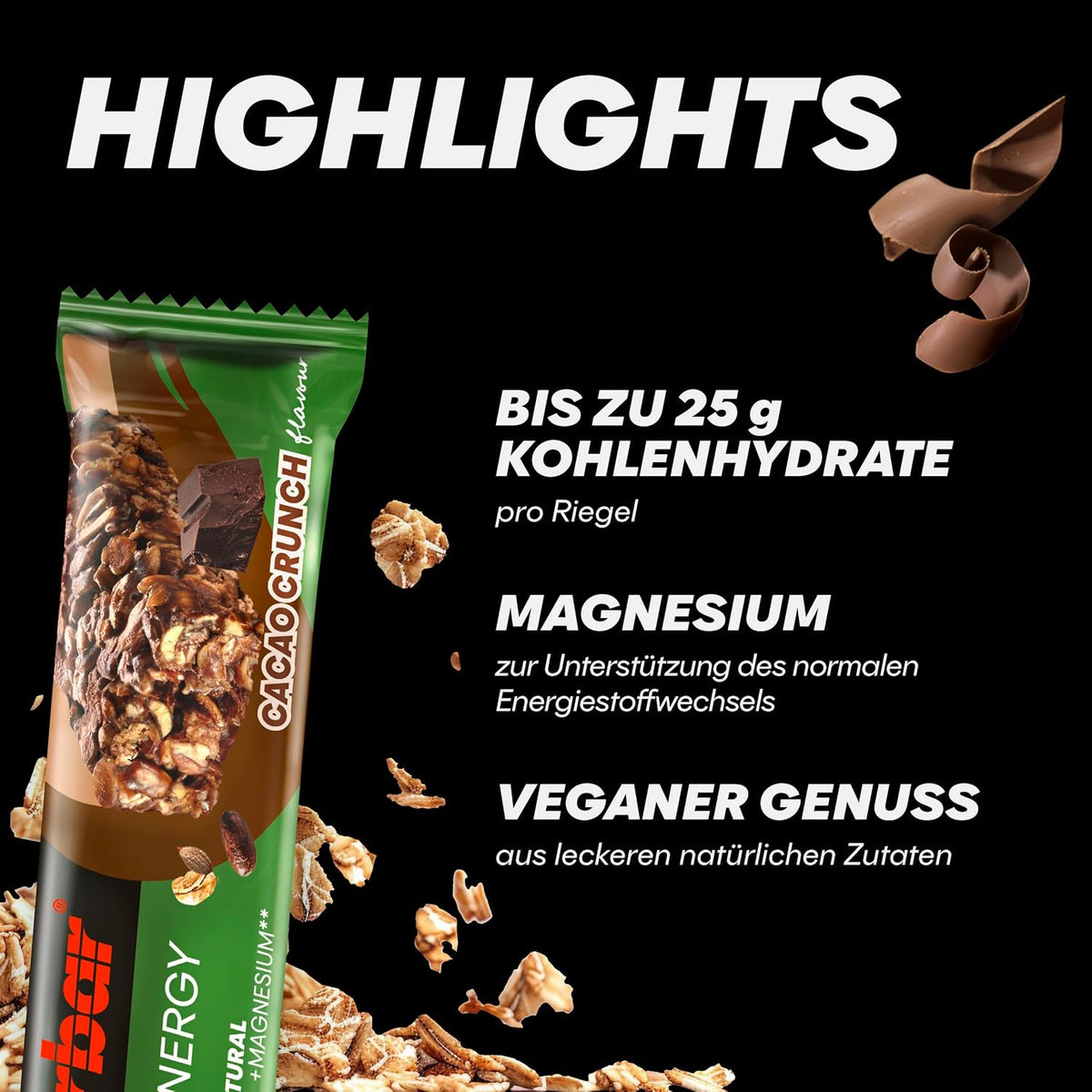 Natural Energy Cereal Bar (18x40g) Cacao-Crunch