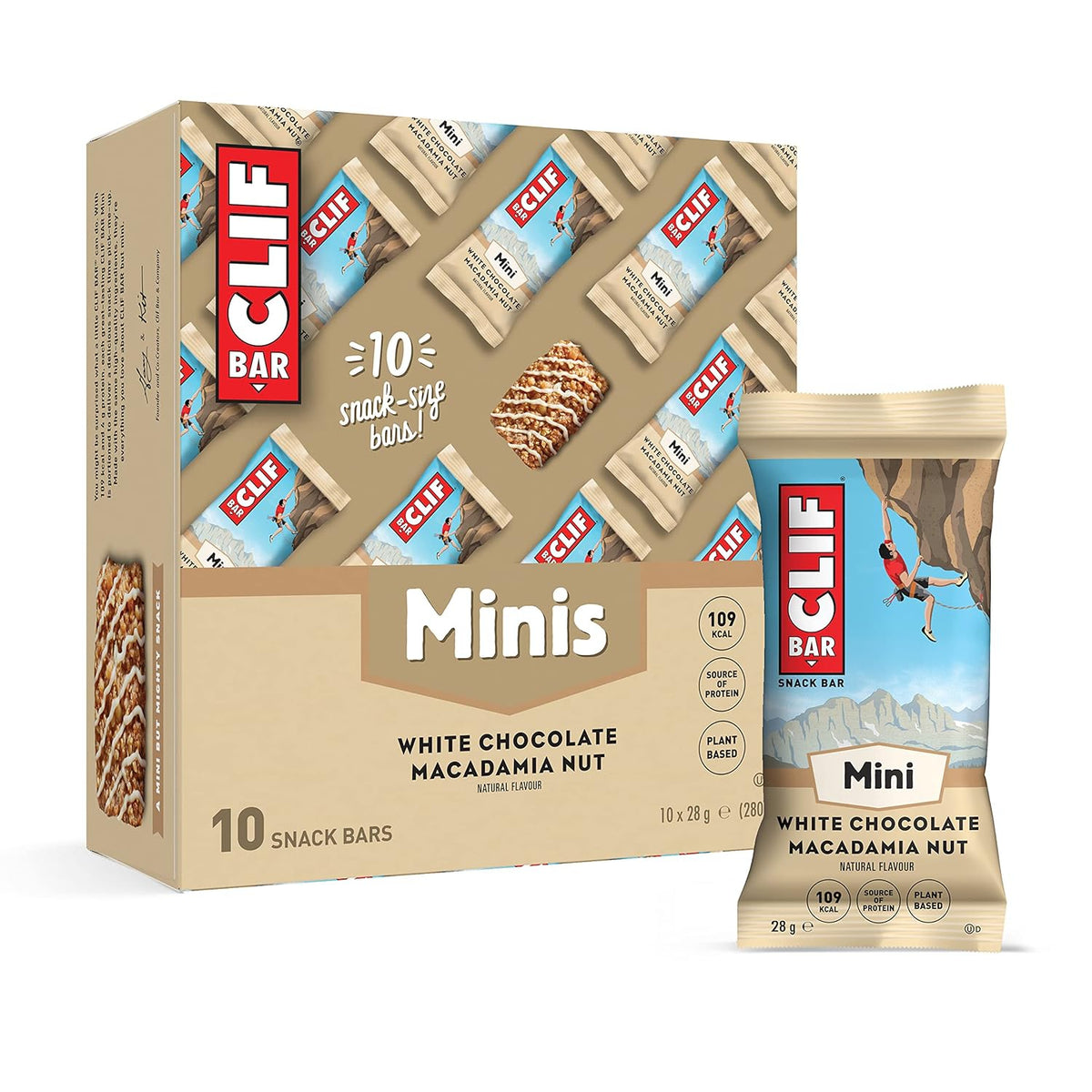 Clif Mini Bar (10x28g) White Chocolate Macadamia Nut