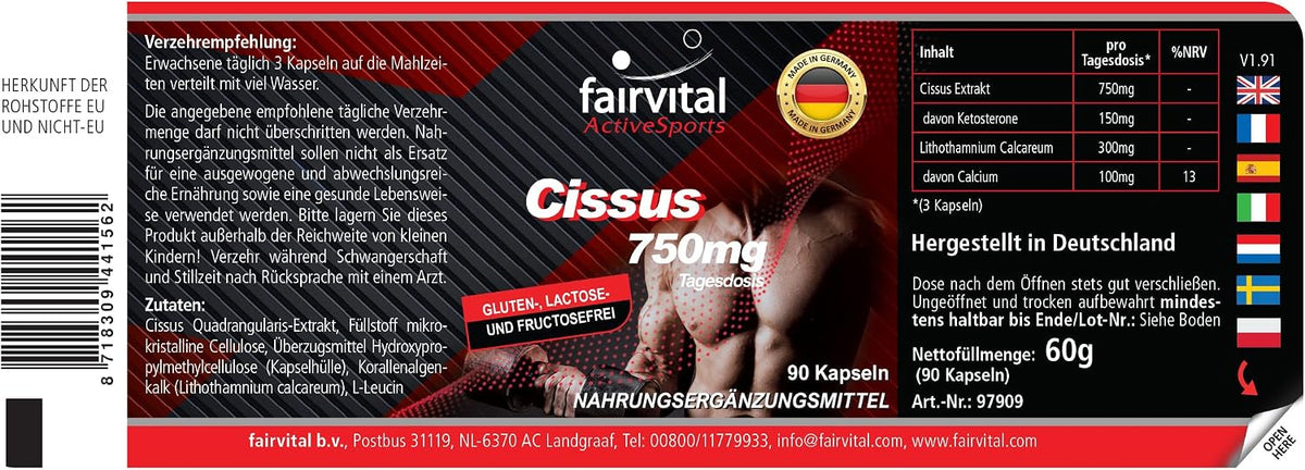Cissus (90 Kapseln)