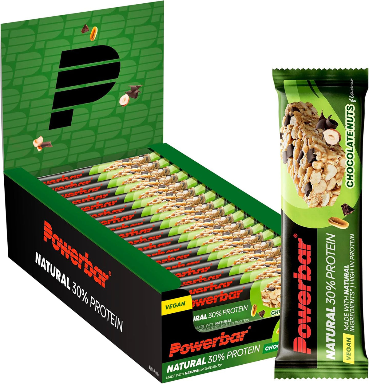 Natural Protein (18x40g) Chocolate Nuts