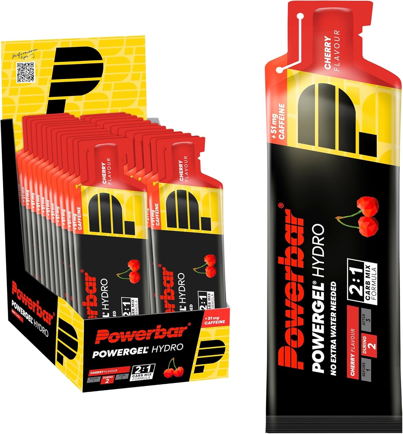 PowerGel Hydro (24x67g) Cherry mit Koffein
