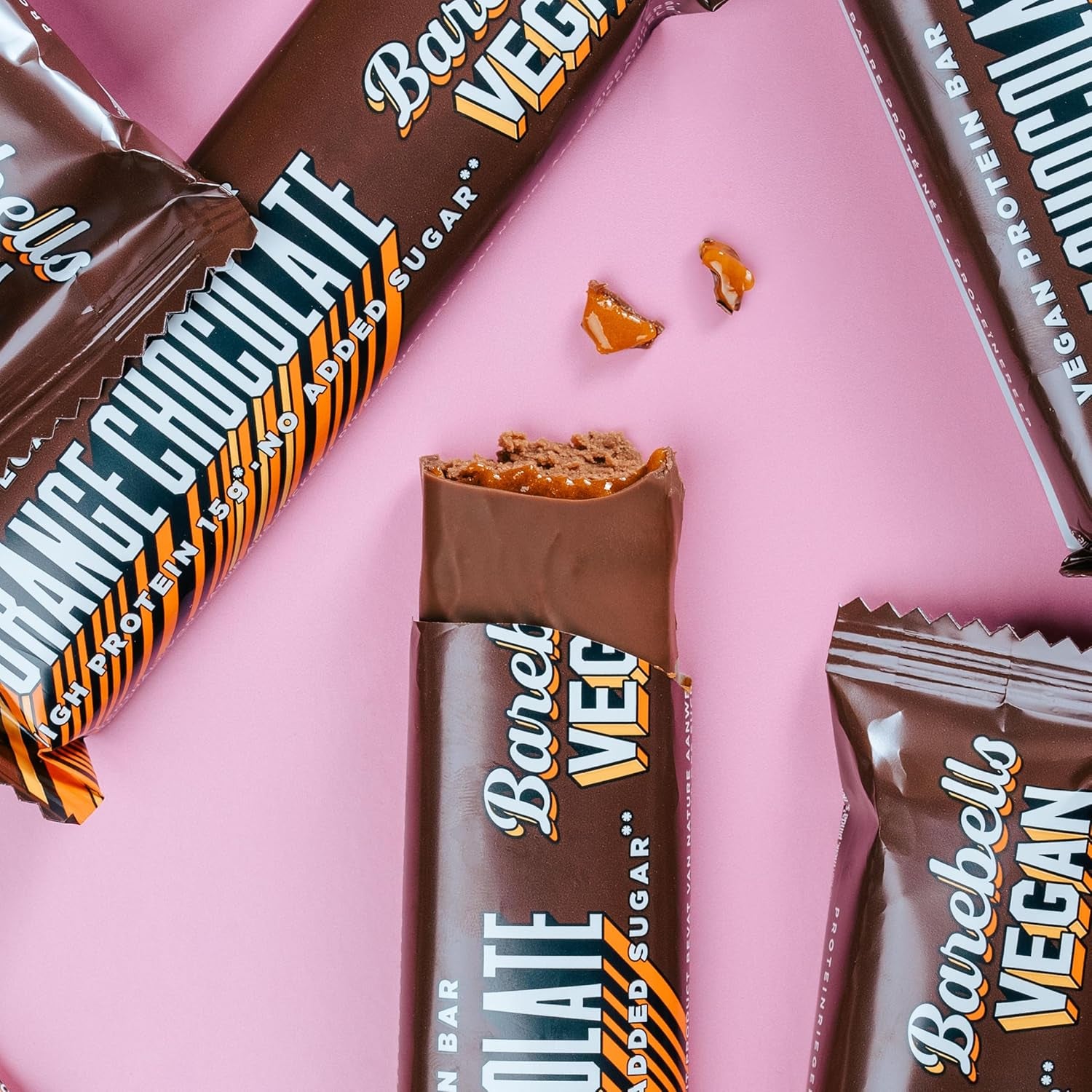Vegan Protein Bar (12x55g) Orange Chocolate