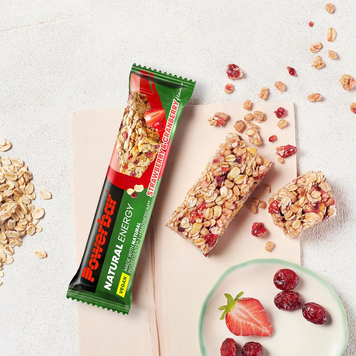 Natural Energy Cereal Bar (18x40g) Strawberry-Cranberry