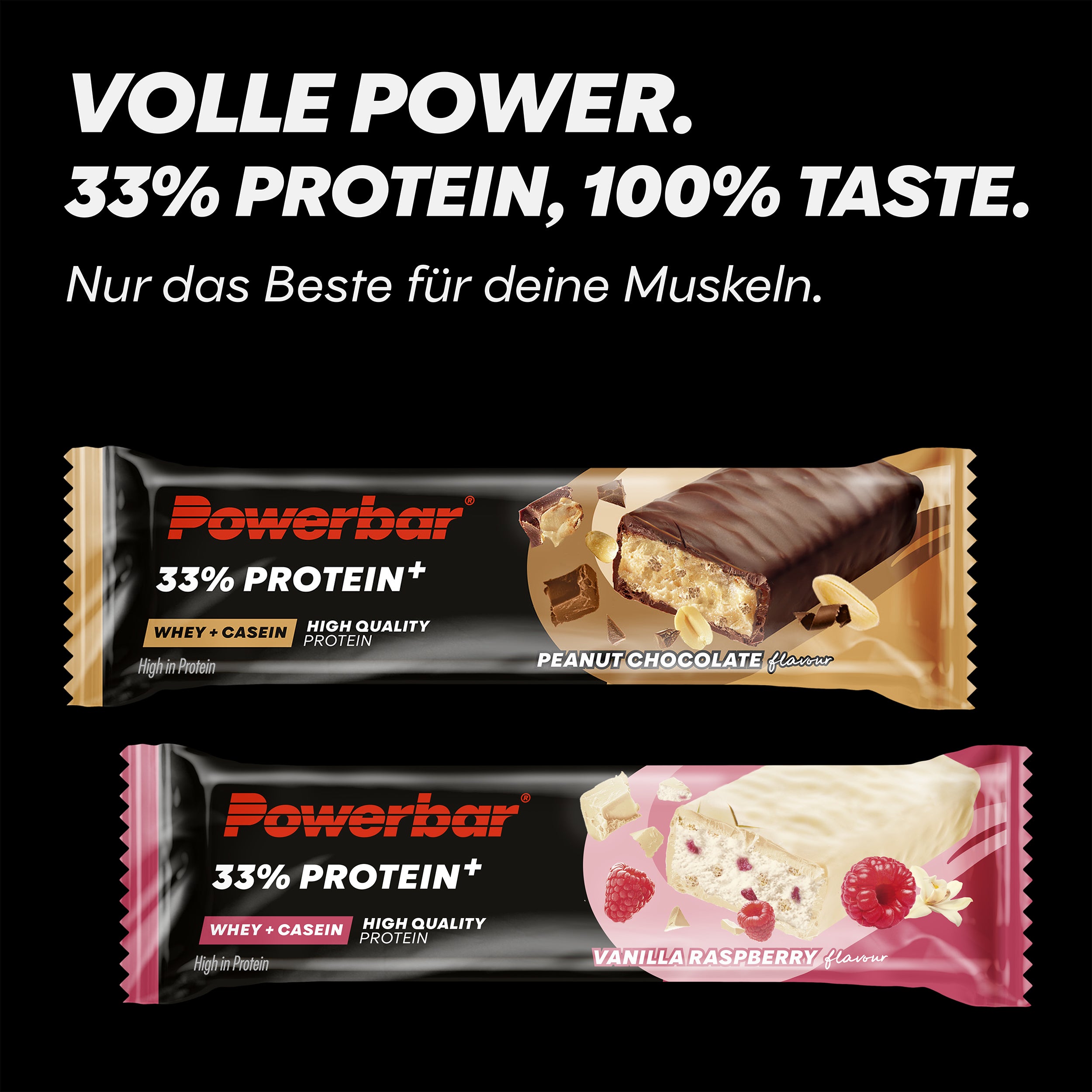 33% Protein+ Bar (10x90g) Peanut Chocolate