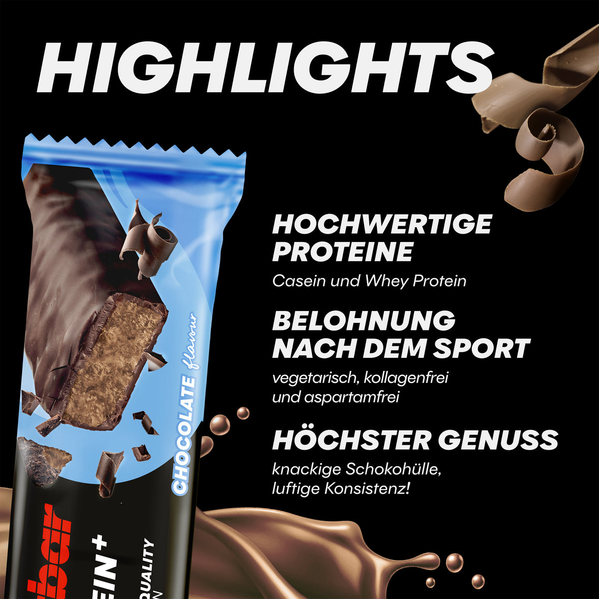 30% Protein+ Bar (15x55g) Chocolate