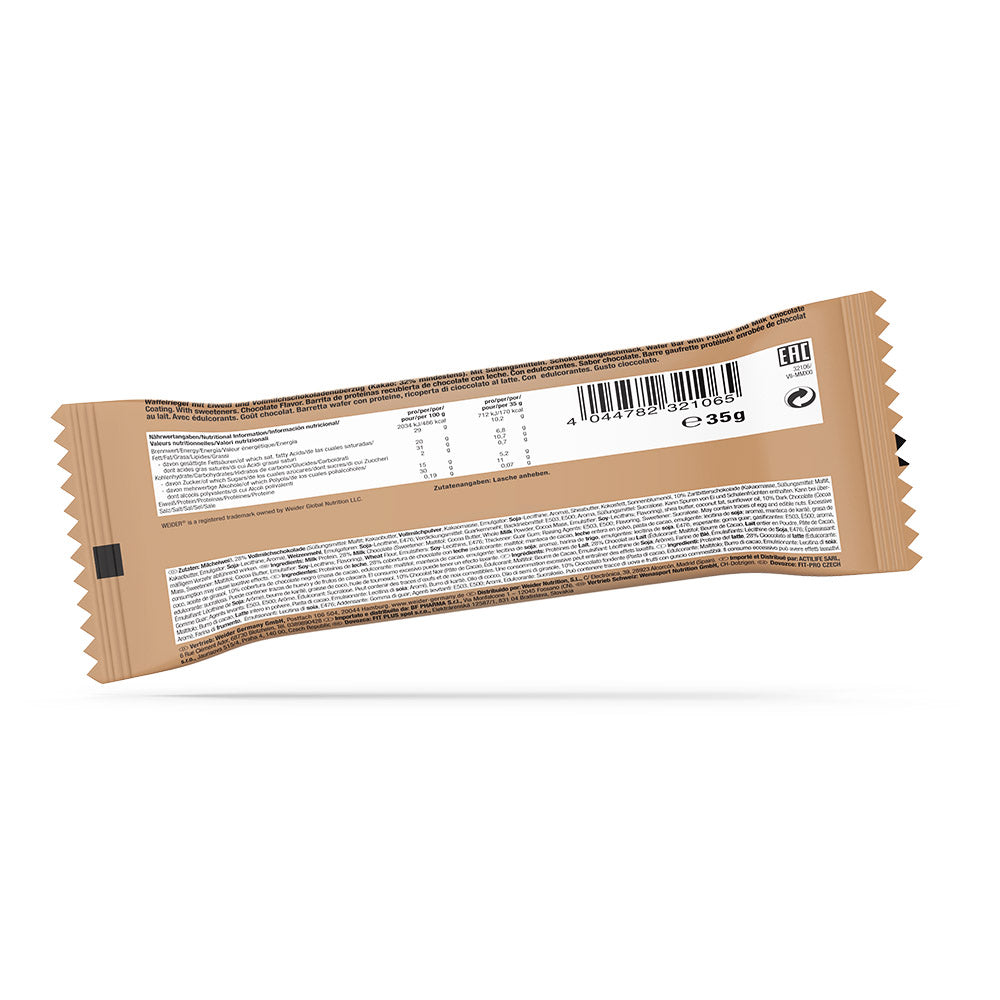 Whey Wafer Bar (12x35g) Schokolade
