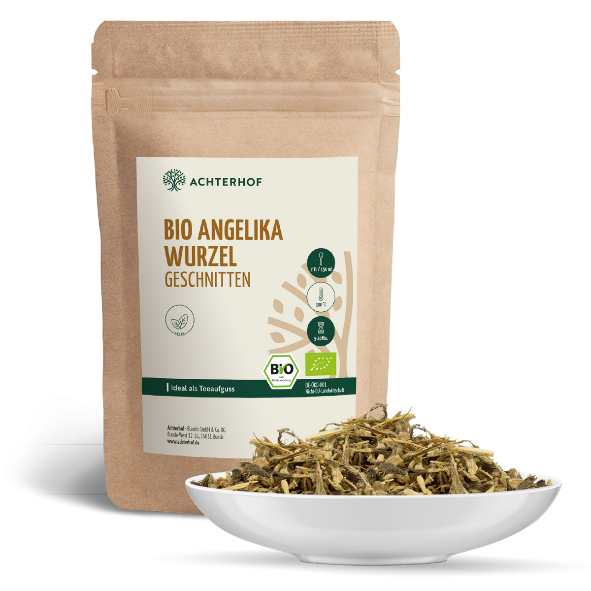Angelikawurzel geschnitten Bio (250g)