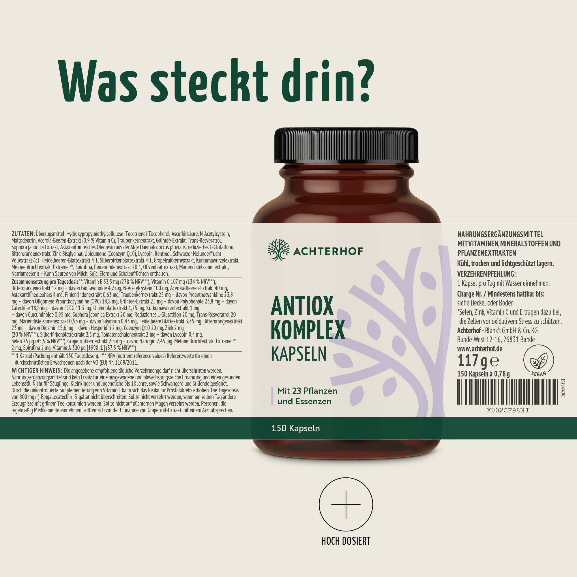 AntiOx Komplex (150 Kapseln)