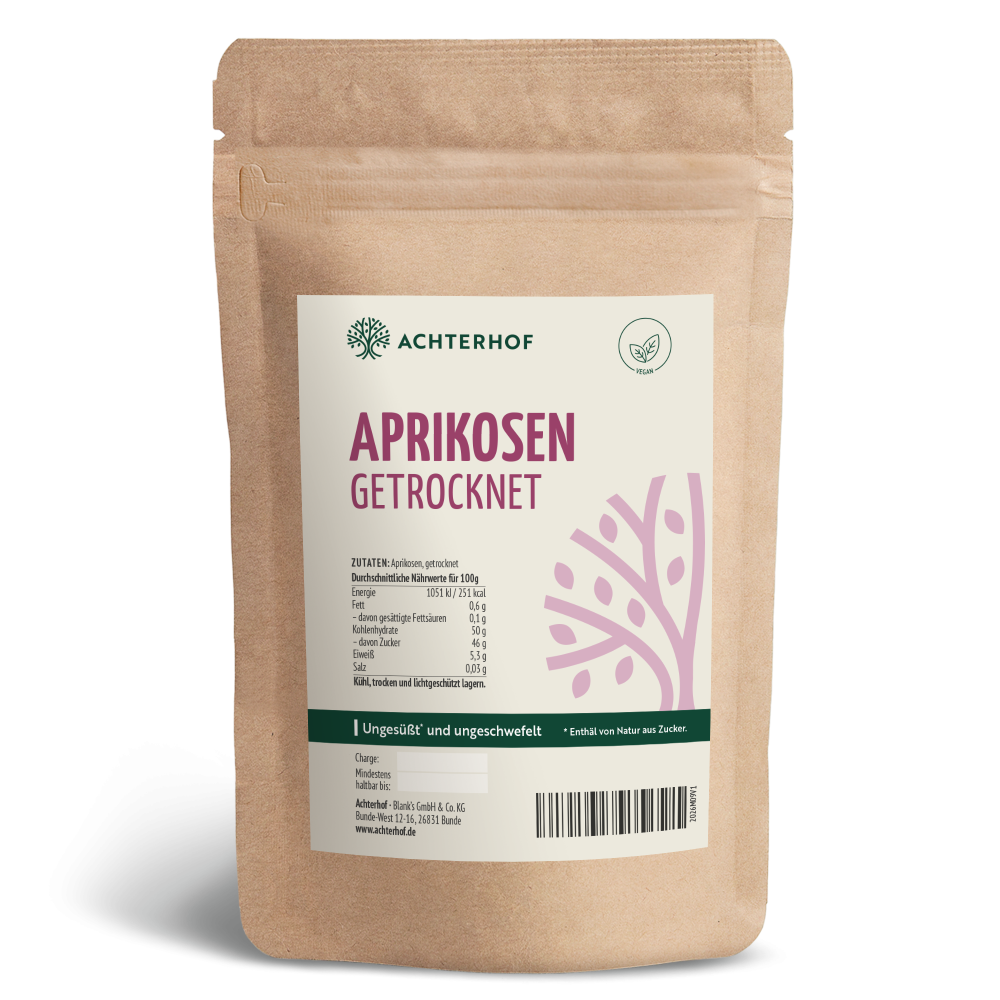 Aprikosen getrocknet (500g)