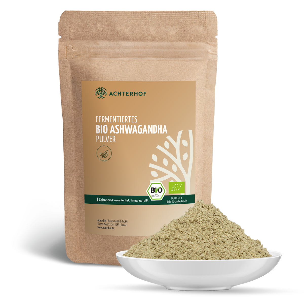 Bio Ashwagandha fermentiert (500g)