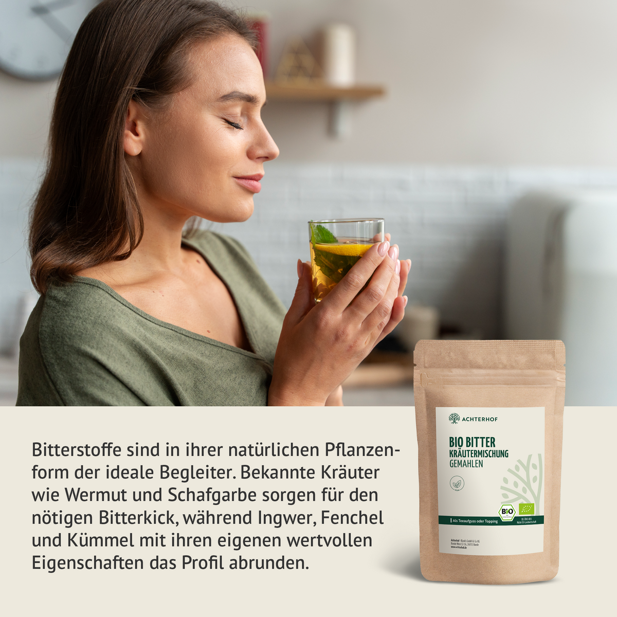Bio Bitter Kräutermischung gemahlen (100g)