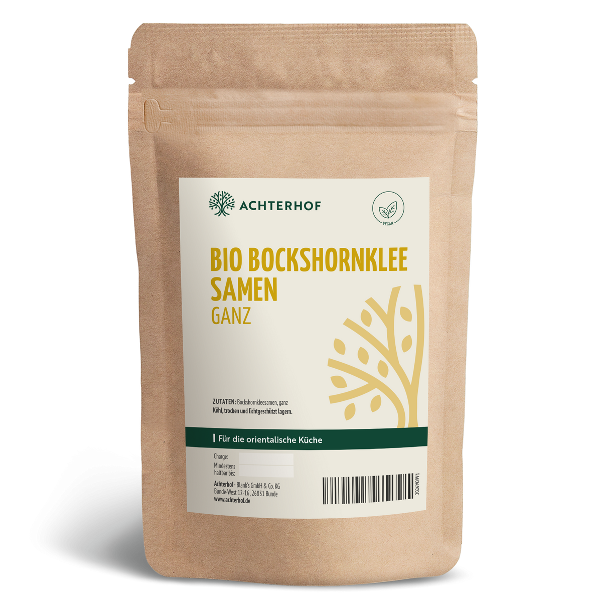 Bockshornkleesamen ganz (1000g)