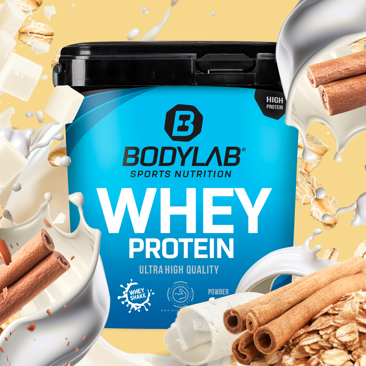 Whey Protein (1000g) Chunky Cinnamon Cereal White Chocolate Crisp