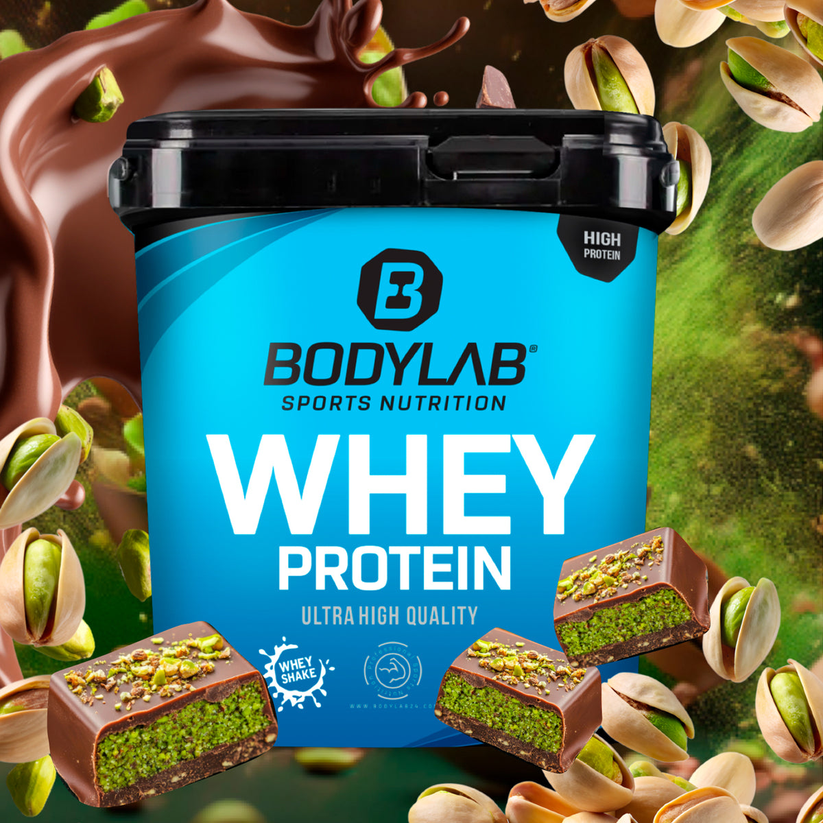 Whey Protein (2000g) Chocolate Pistachio