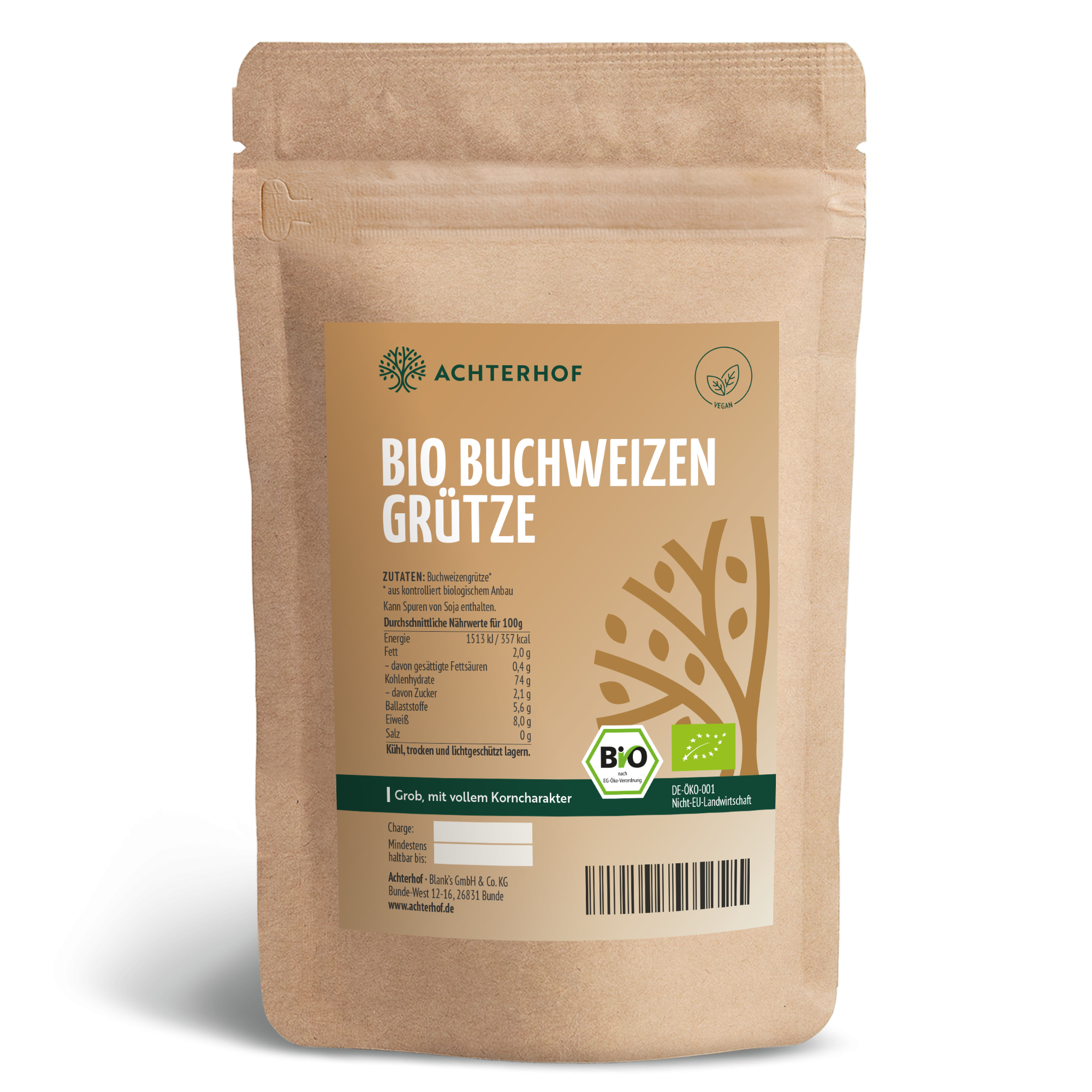 Bio Buchweizengrütze (500g)