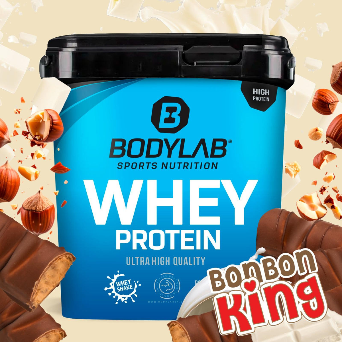 Whey Protein - SALE (2000g) Chunky Milk Chocolate Hazelnut Wafer