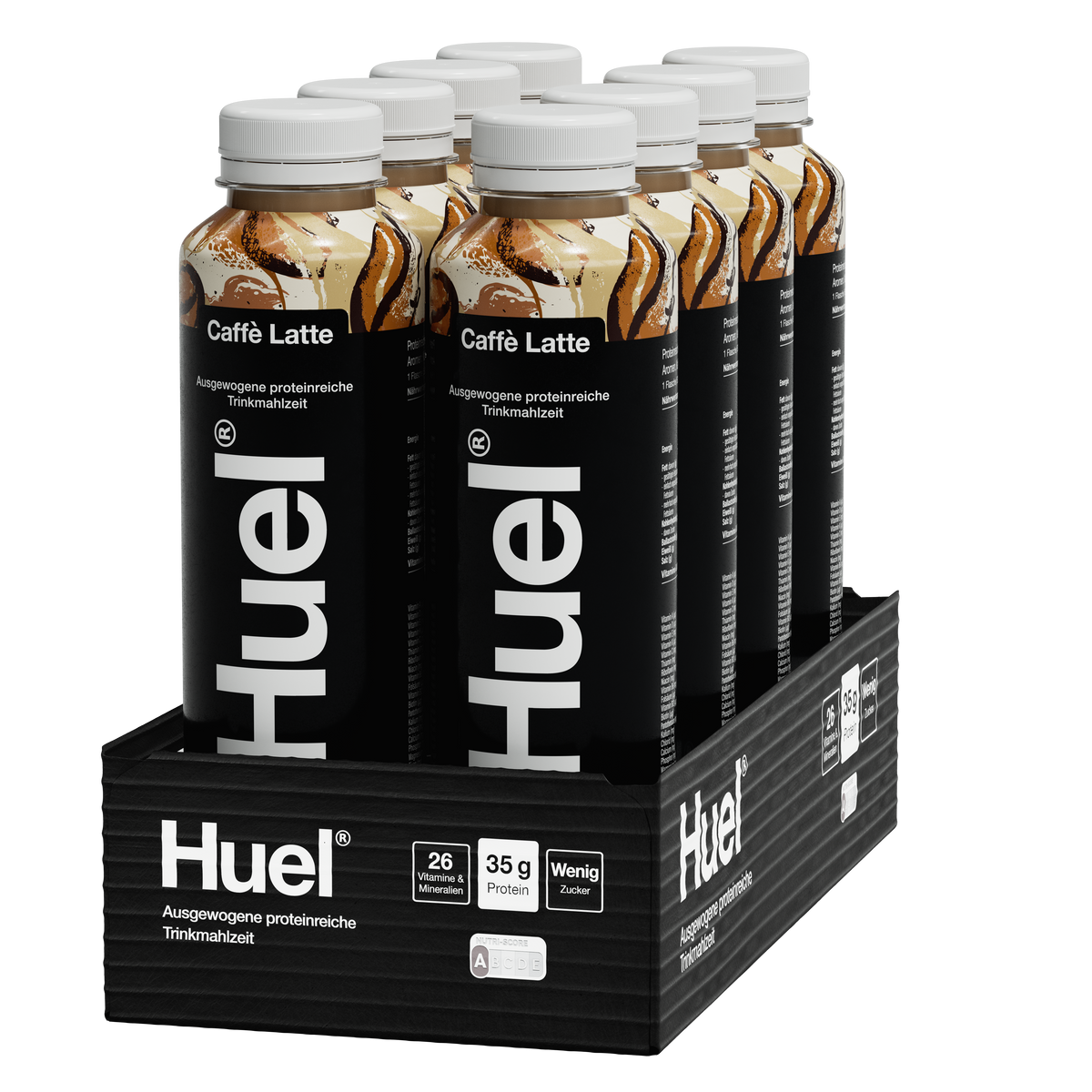 Huel Black Edition Trinkmahlzeit (500ml) Caffè Latte
