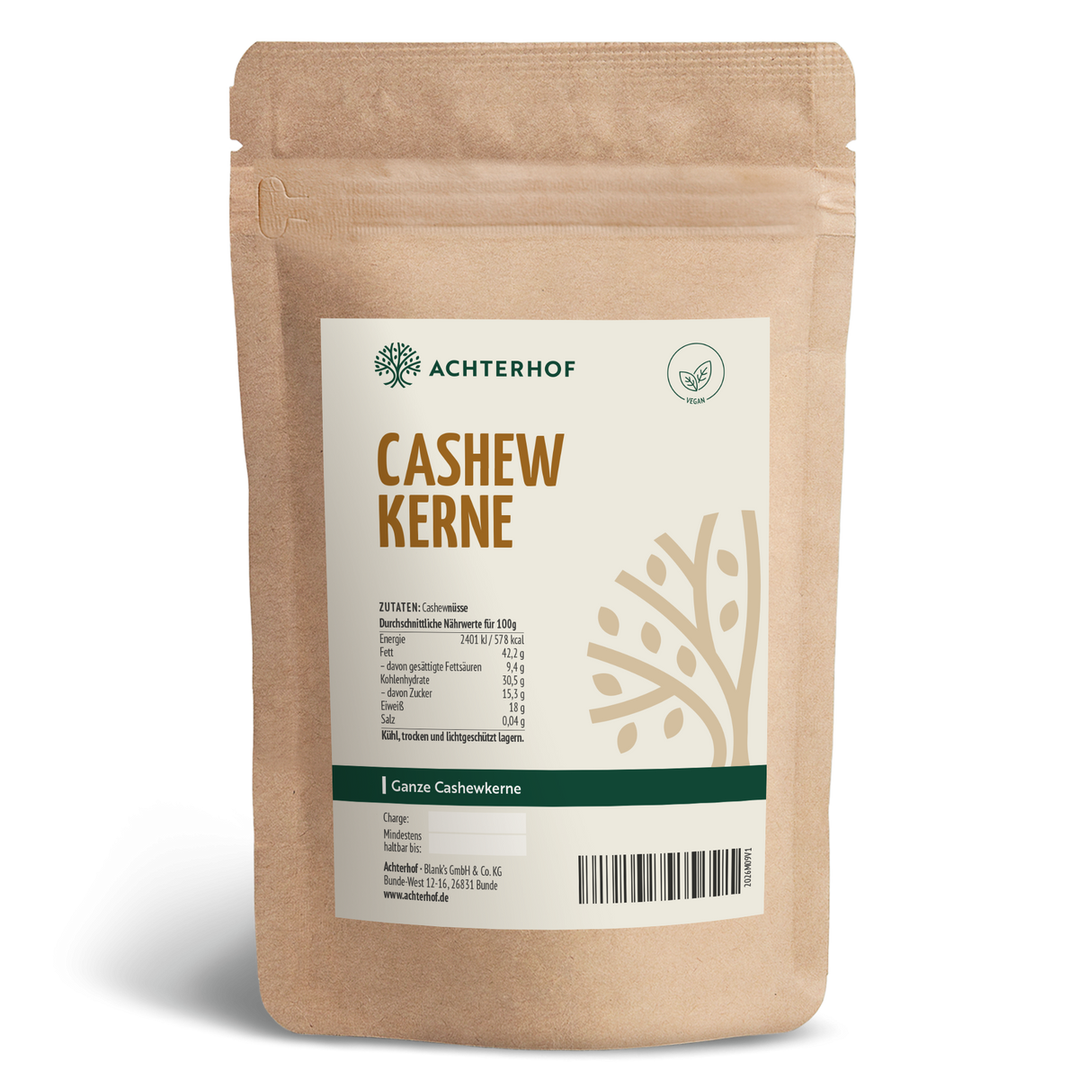 Cashewkerne ganz (1000g)