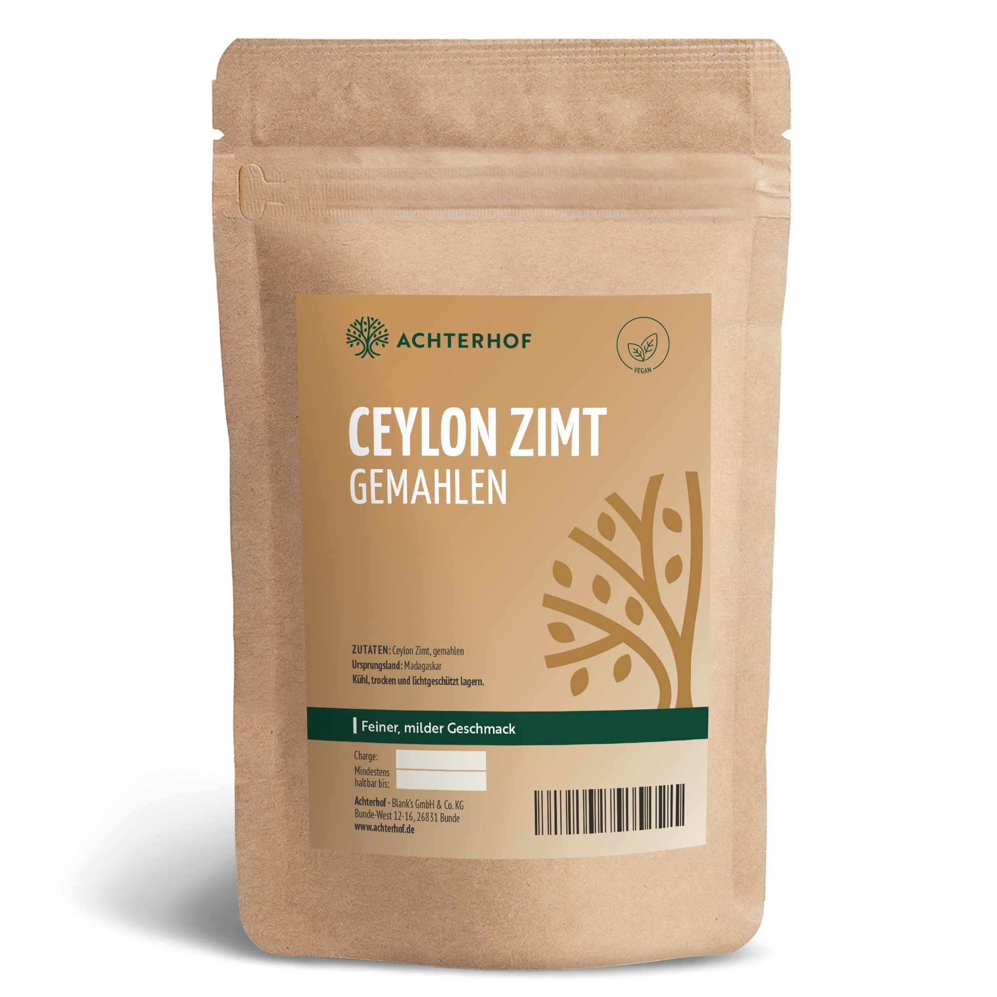 Ceylon Zimt gemahlen (1000g)