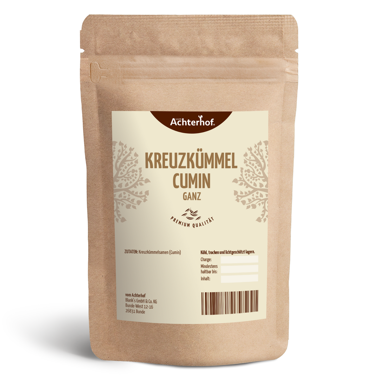 Kreuzkümmel Cumin ganz (500g)