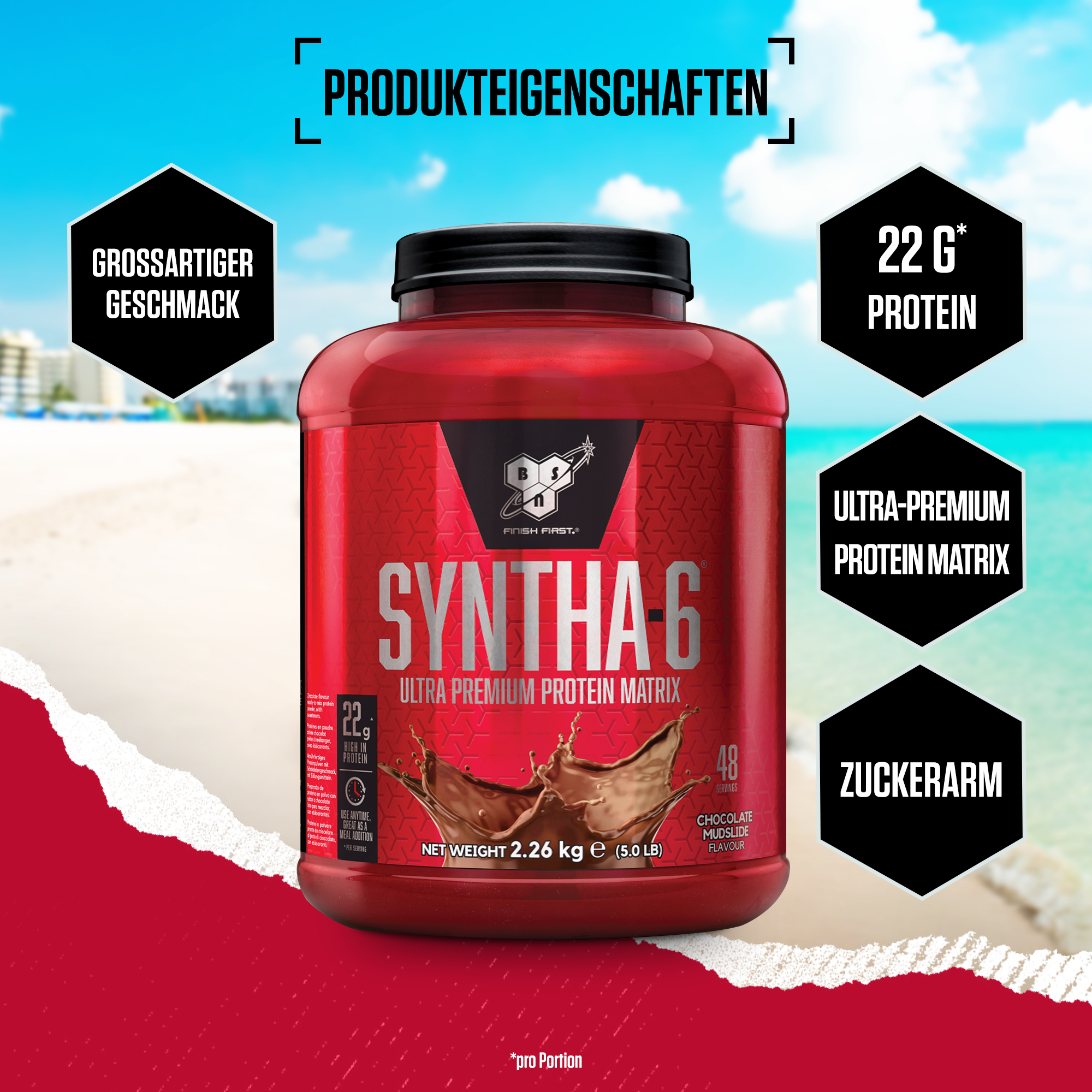 Syntha-6 Original (2260g) Chocolate Mudslide
