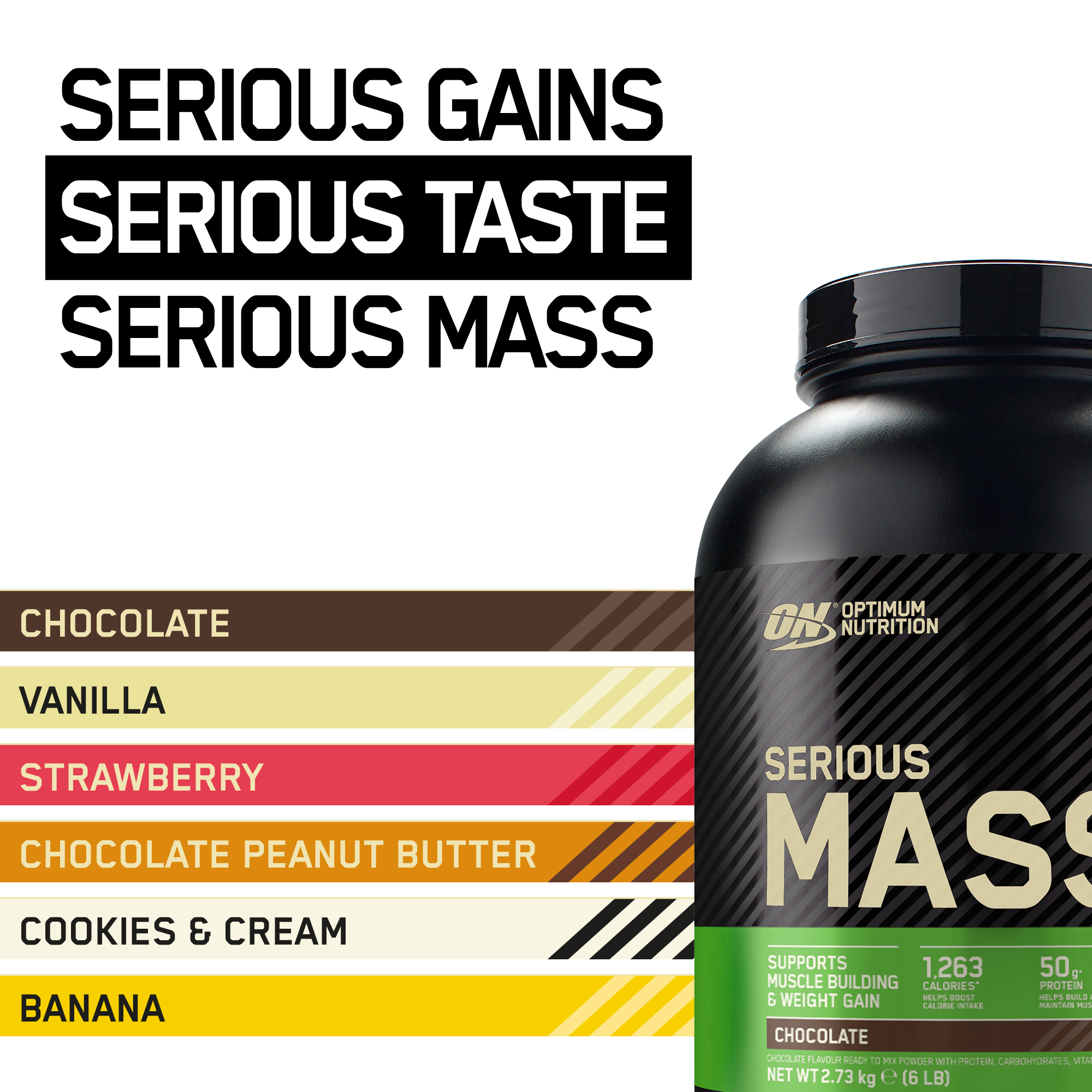 Serious Mass (2730g) Schokolade