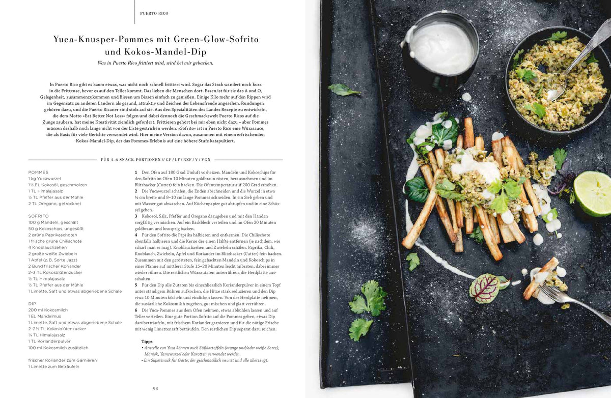 Eat better not less Rezeptideen - Around the World
