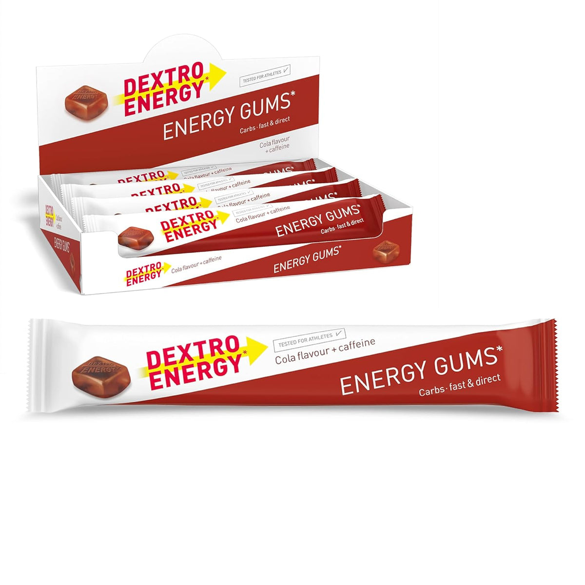 Energy Gums (8x45g) Cola + Caffeine