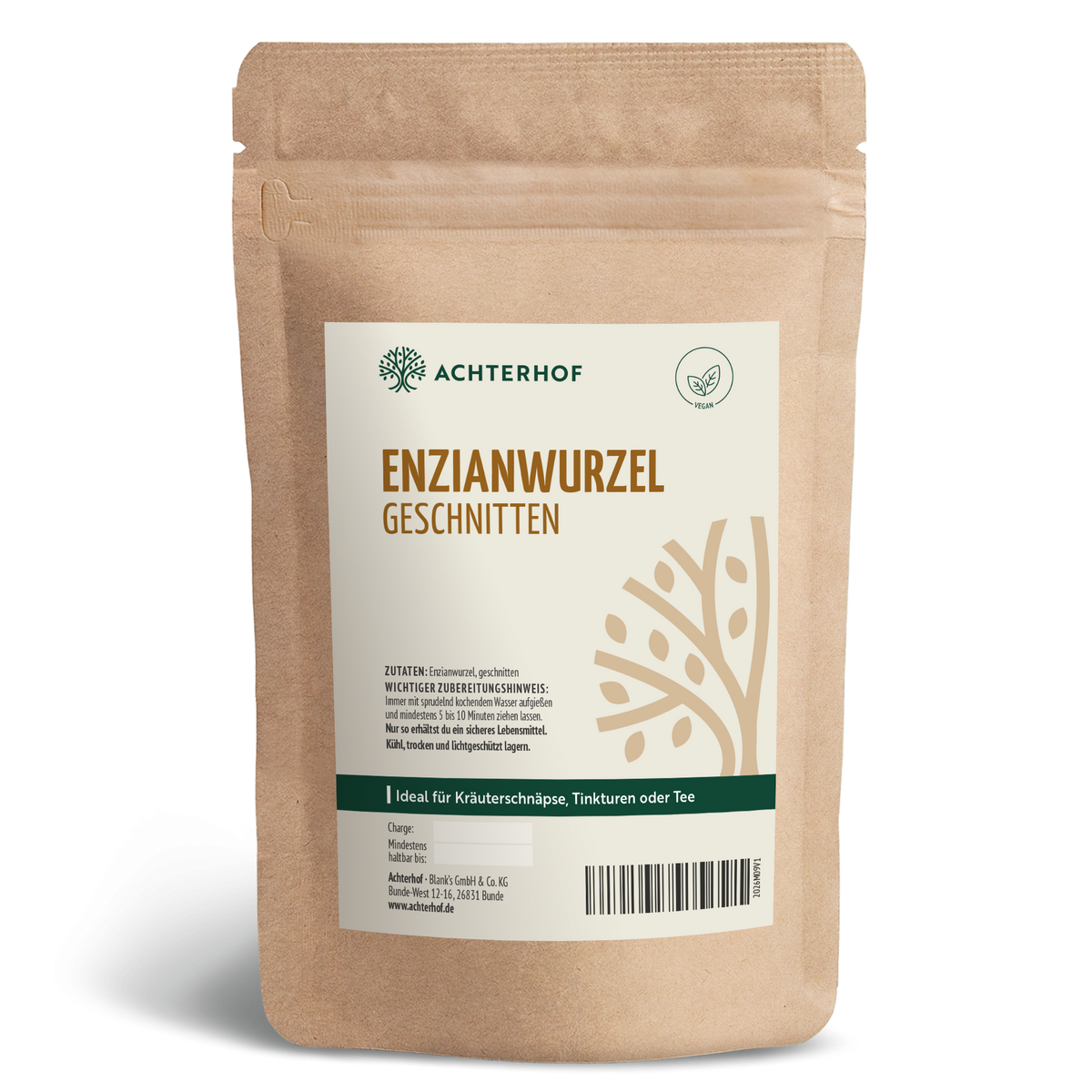 Enzianwurzel geschnitten (100g)