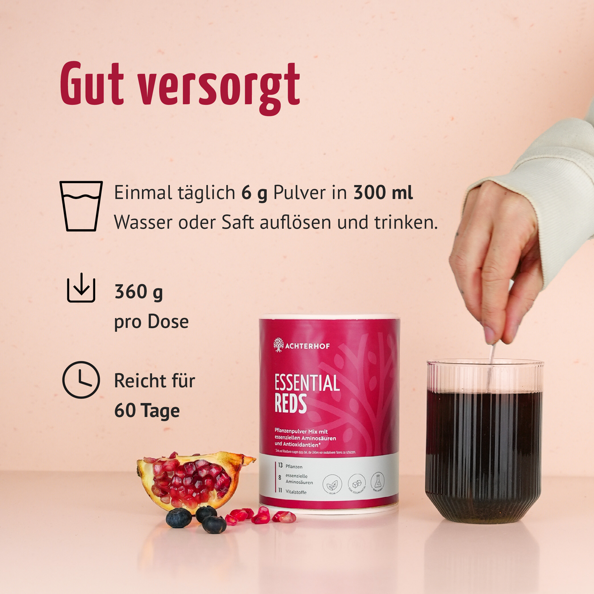 Essential Reds Pulver (360g)