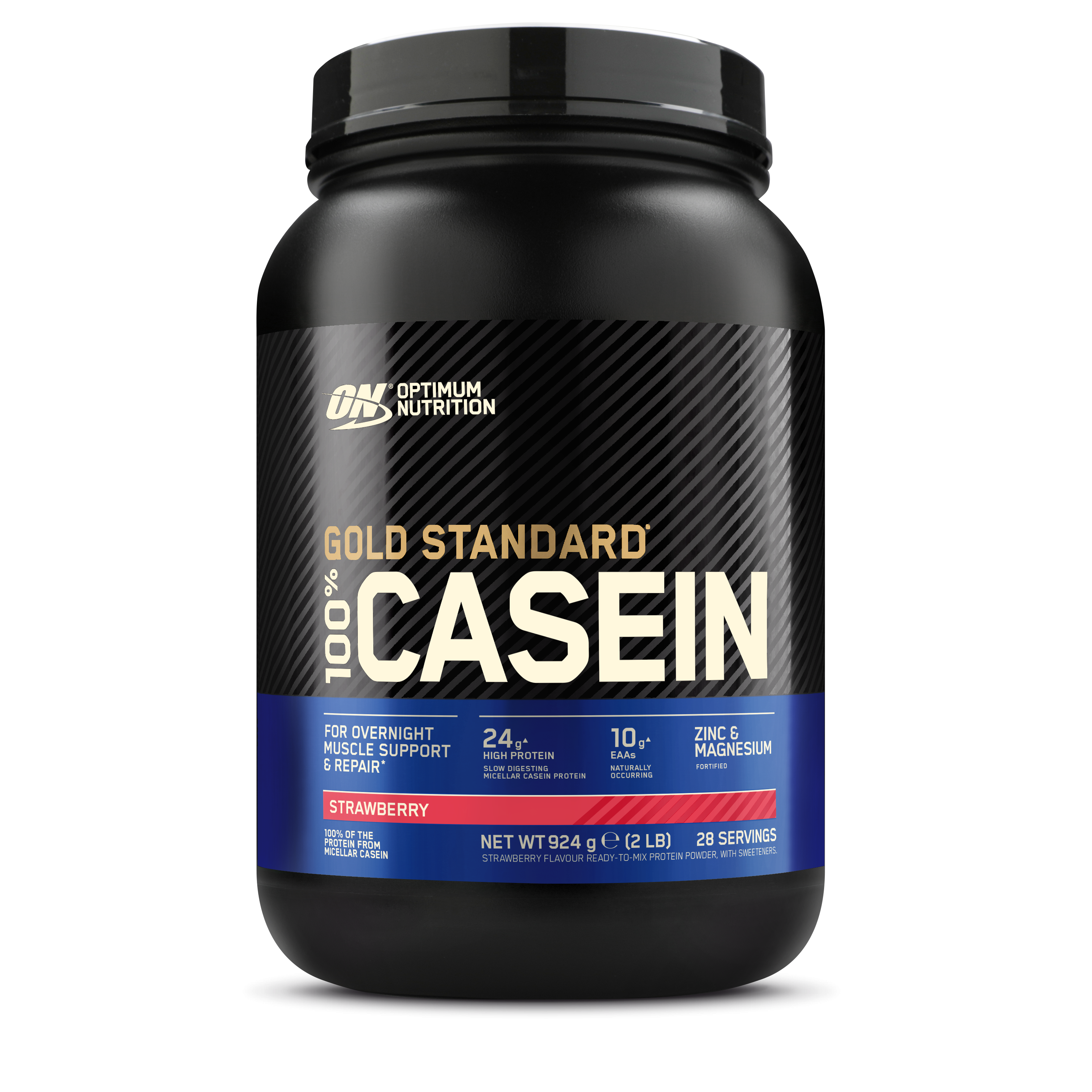 100% Casein (924g) Stawberry