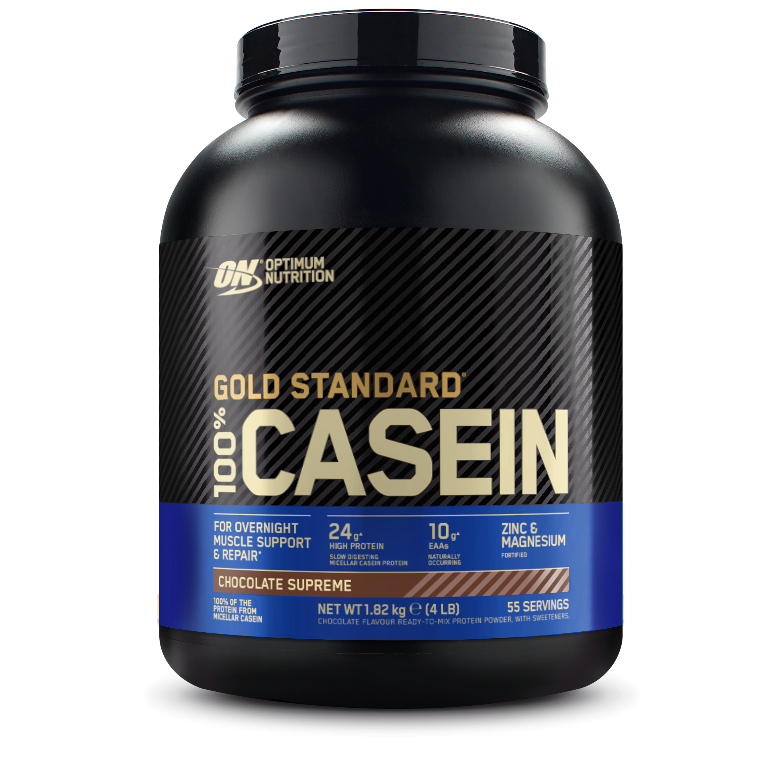 100% Casein Gold Standard (1820g) Schoko