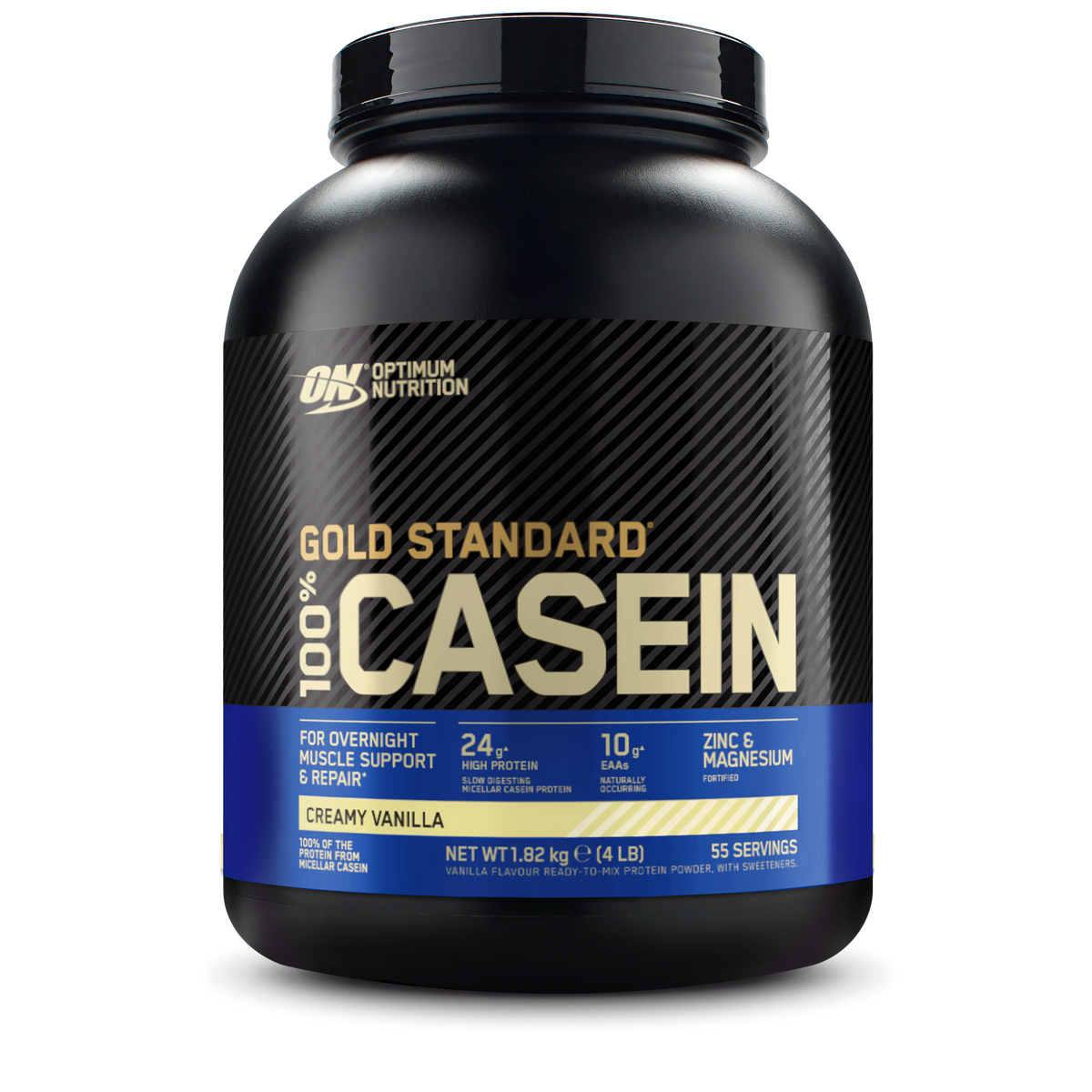 100% Casein Gold Standard (1820g) Creamy Vanilla