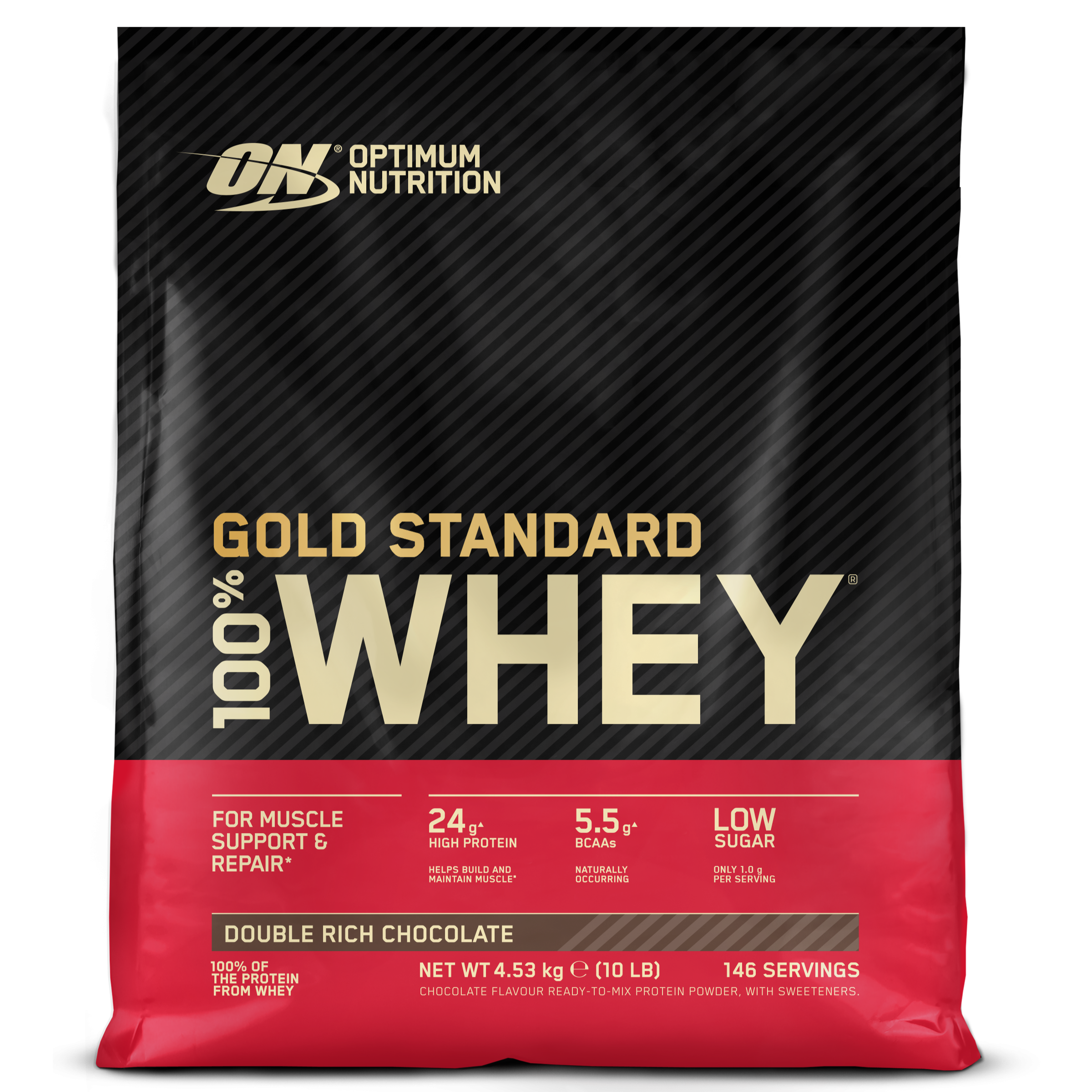 100% Whey Gold Standard (4530g) Double Rich Chocolate