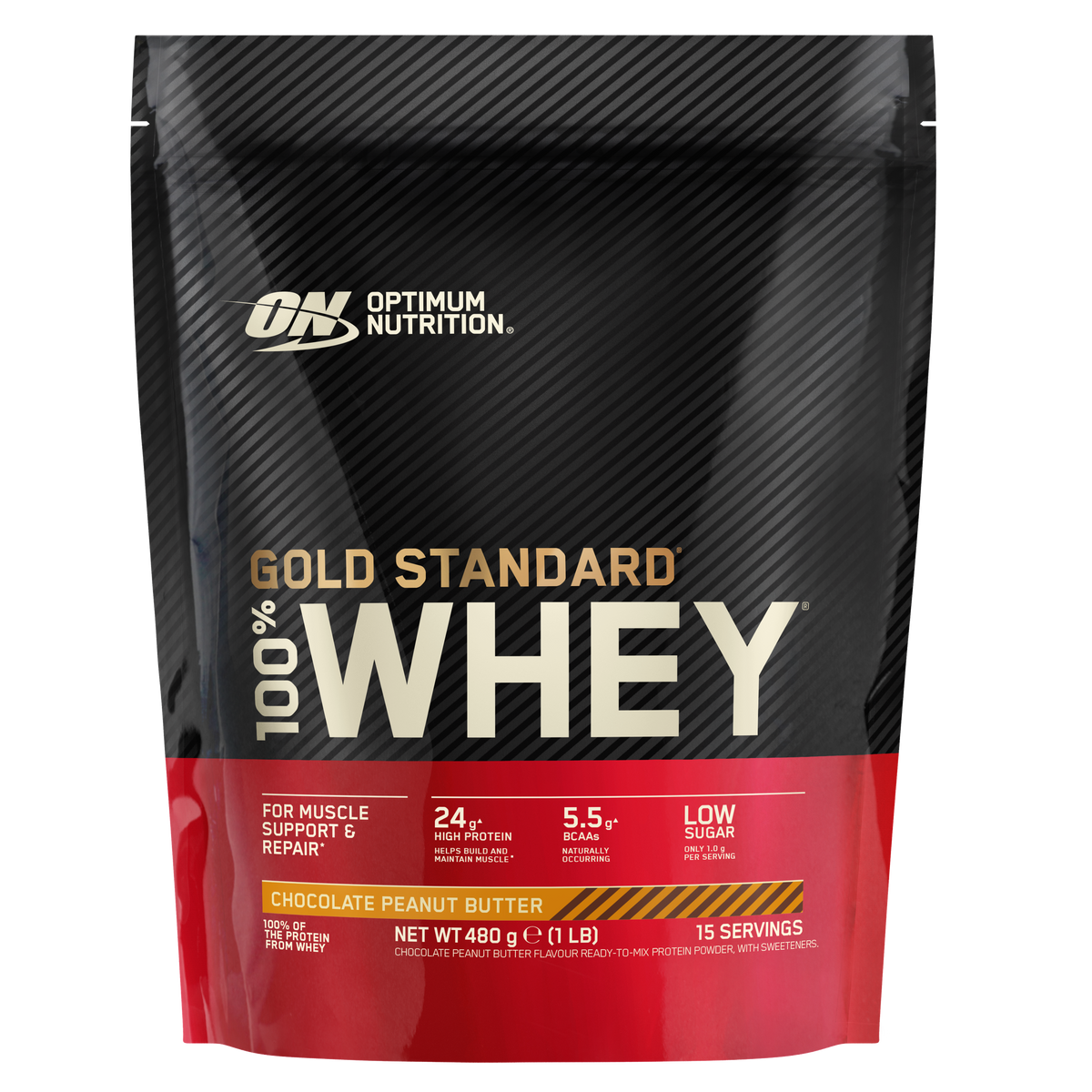 100% Whey Gold Standard (450g) Chocolate Peanut Butter
