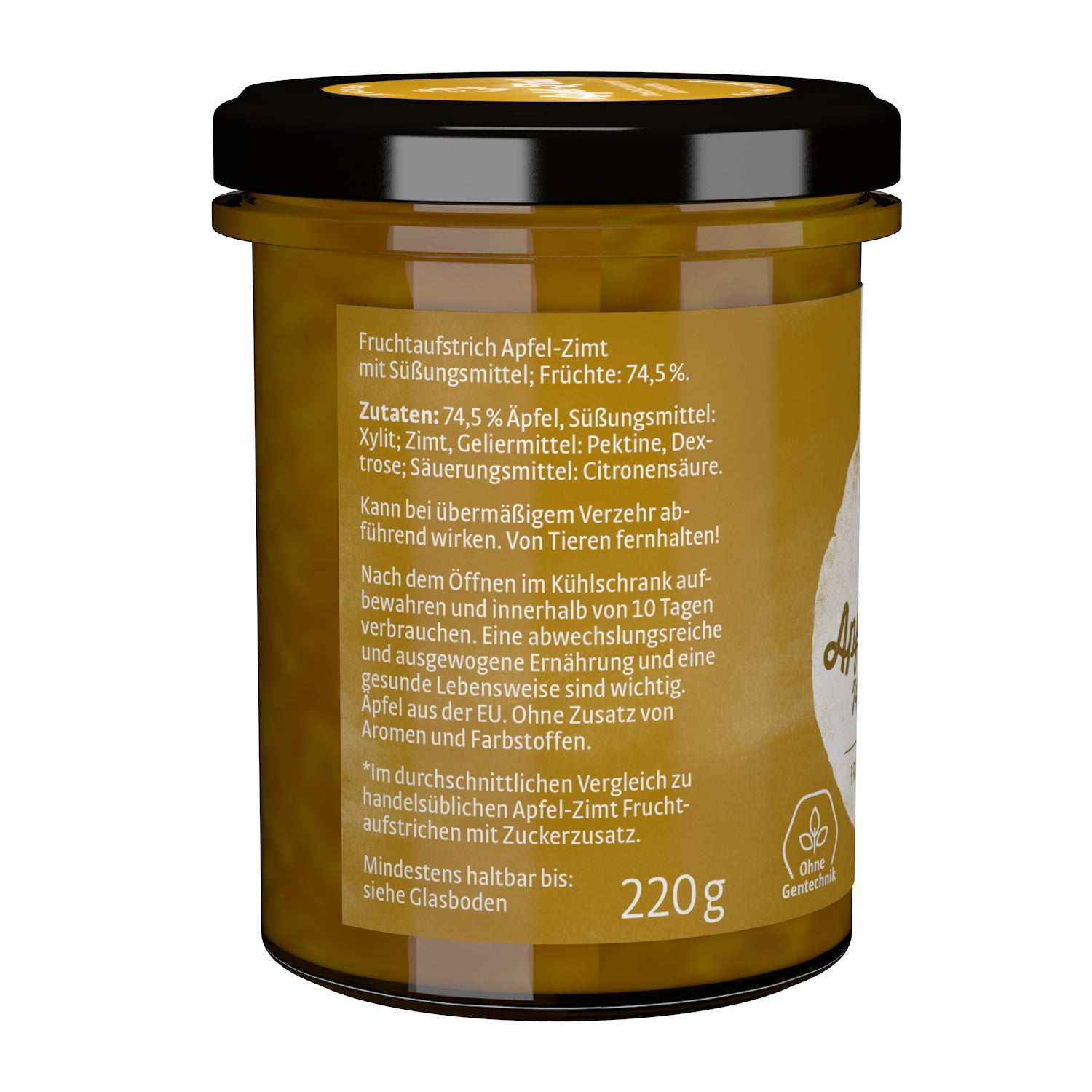 Fruchtaufstrich (220g) Apfel-Zimt