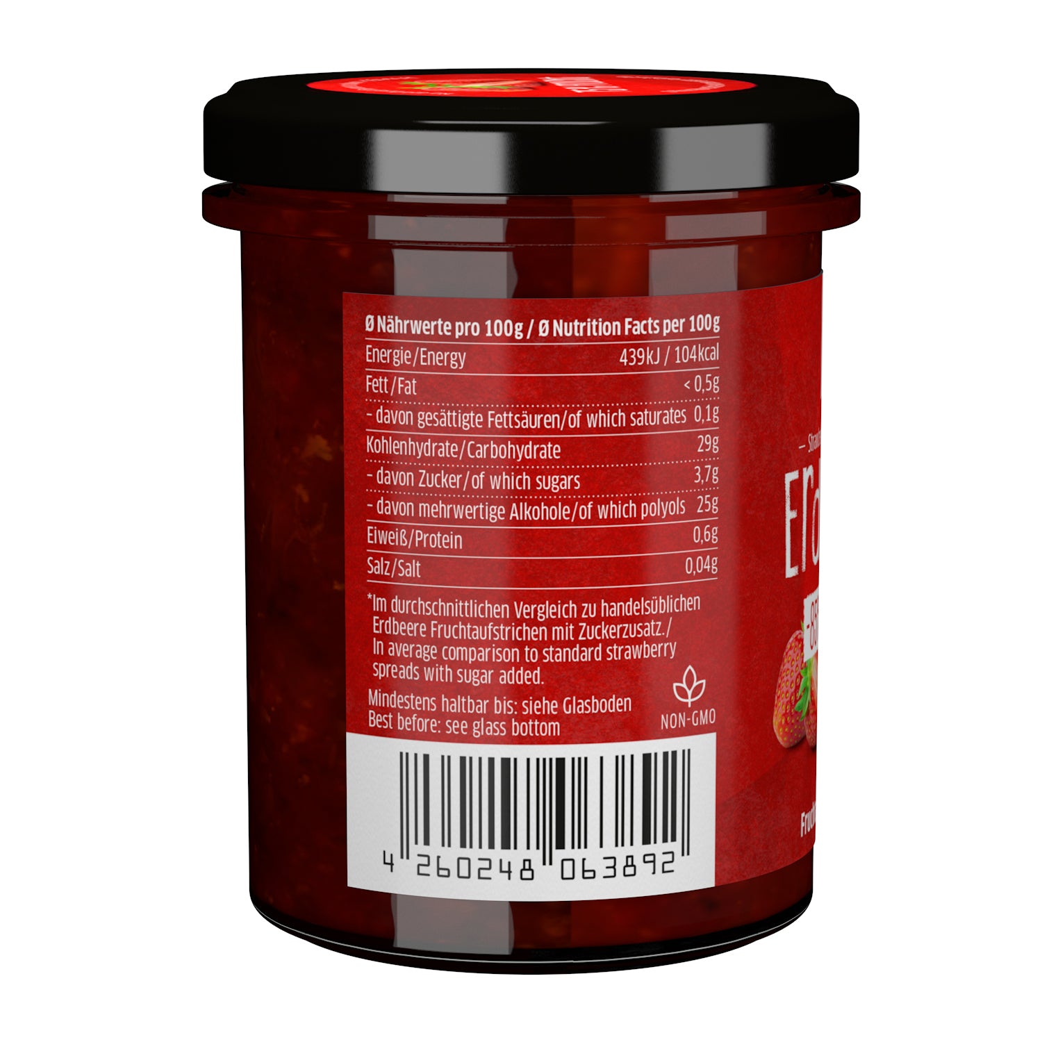 Fruchtaufstrich (220g) Erdbeer