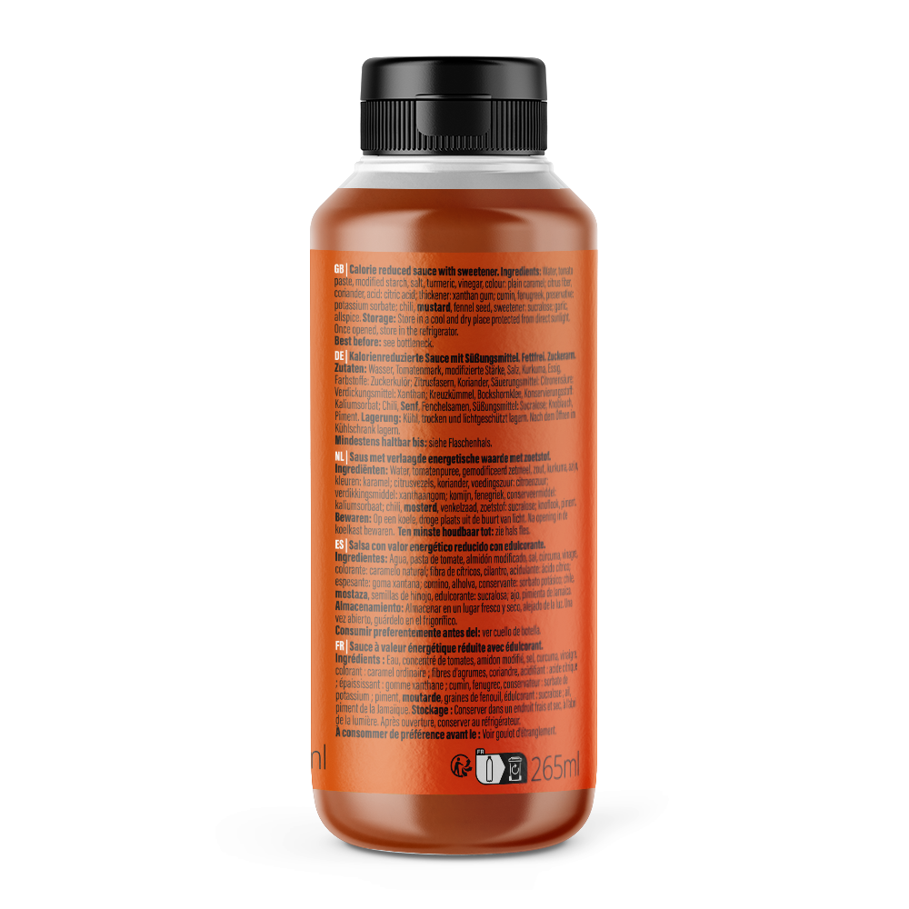 Mamma Mia Zero Saucen (265ml) Curry Ketchup