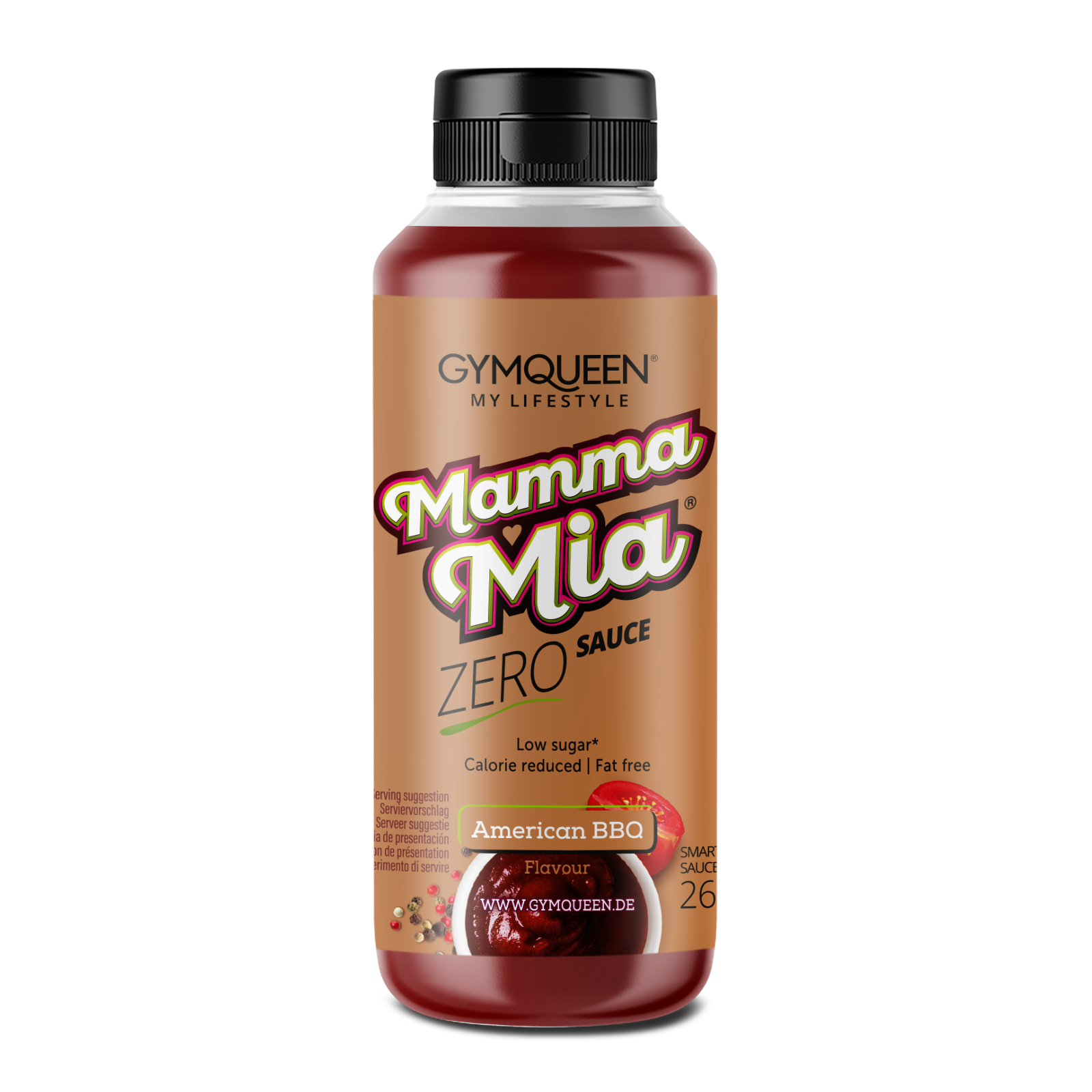 Mamma Mia Zero Saucen (265ml) American BBQ