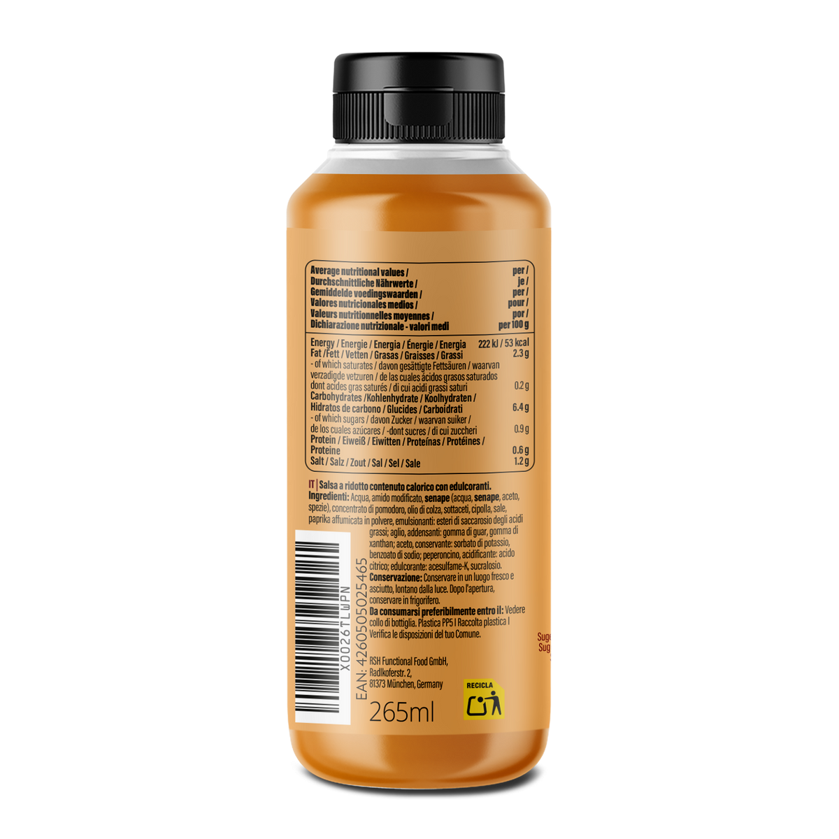 Mamma Mia Zero Saucen (265ml) Burgersauce