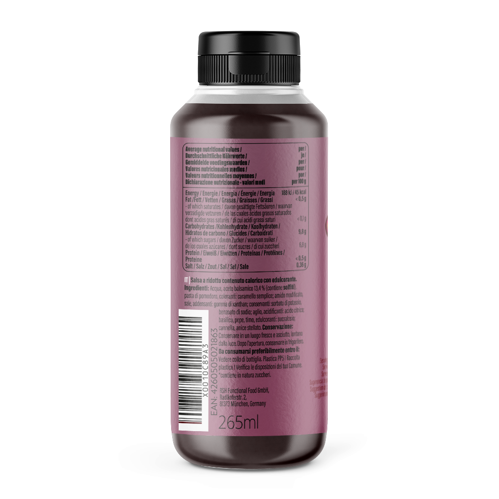Mamma Mia Zero Saucen (265ml) Balsamico