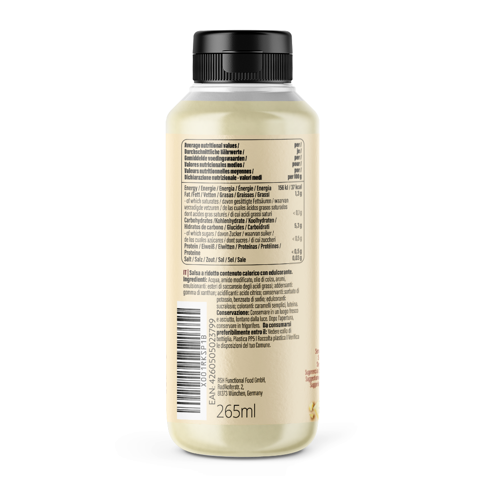 Mamma Mia Zero Saucen (265ml) Weiße Schokolade