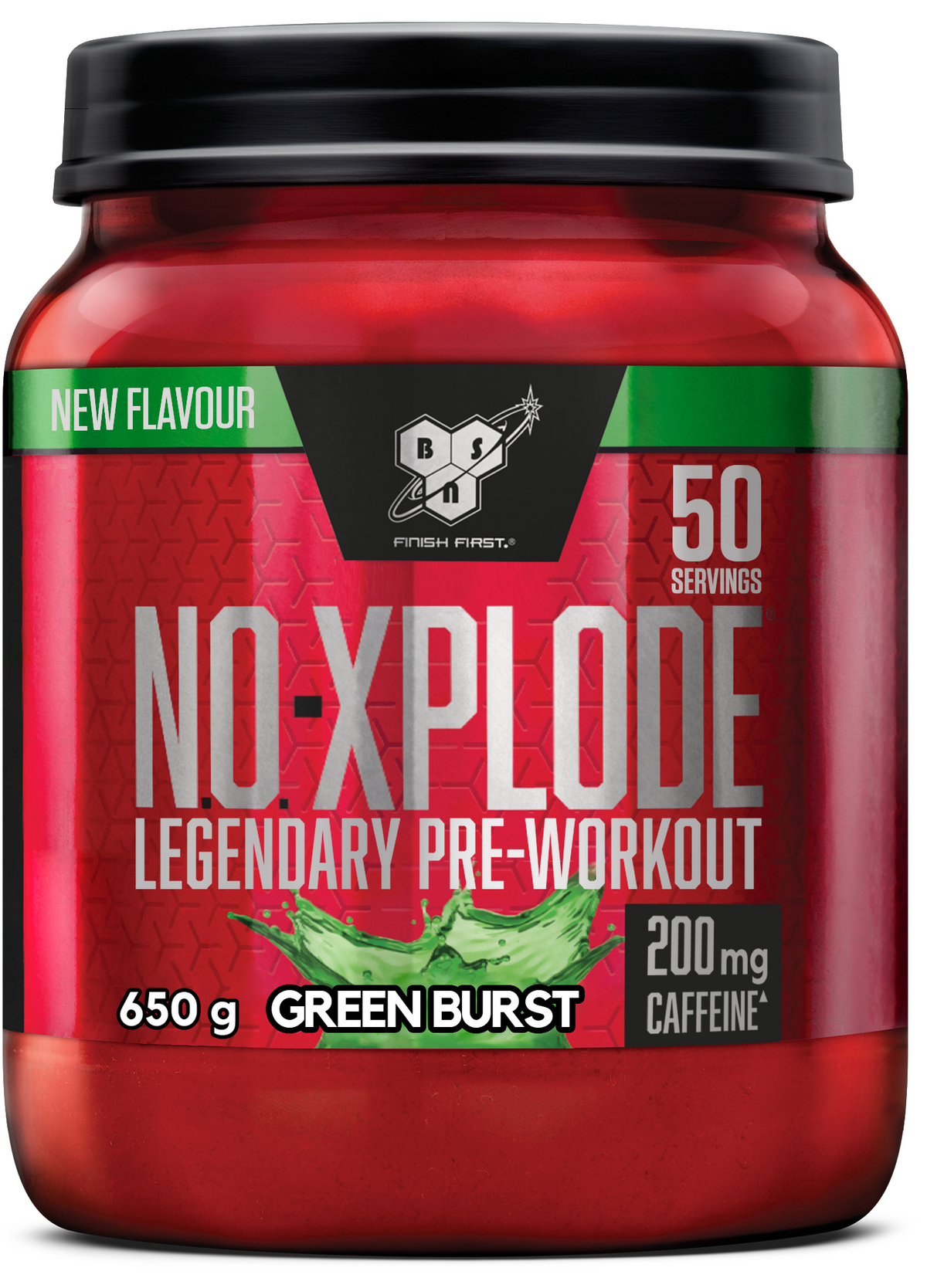 N.O.-Xplode Legendary (650g) Green Burst (Kiwi Strawberry)