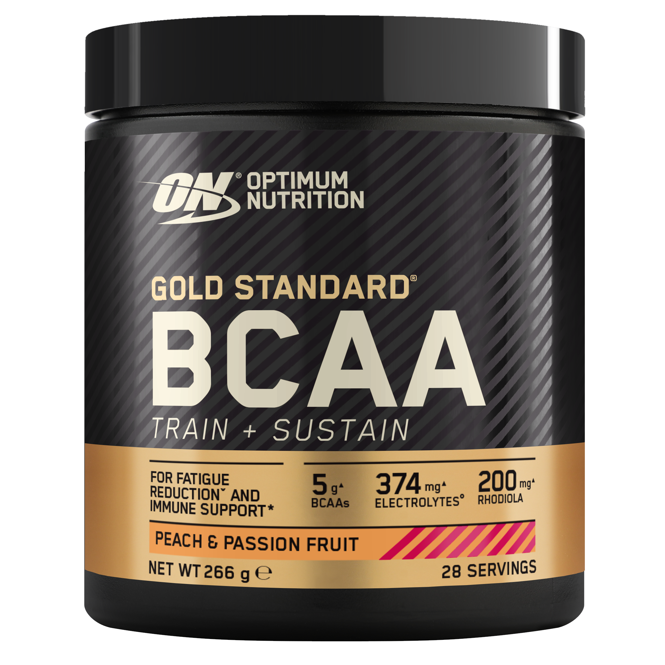 Gold Standard BCAA Train&Sustain (266g) Peach Passionfruit