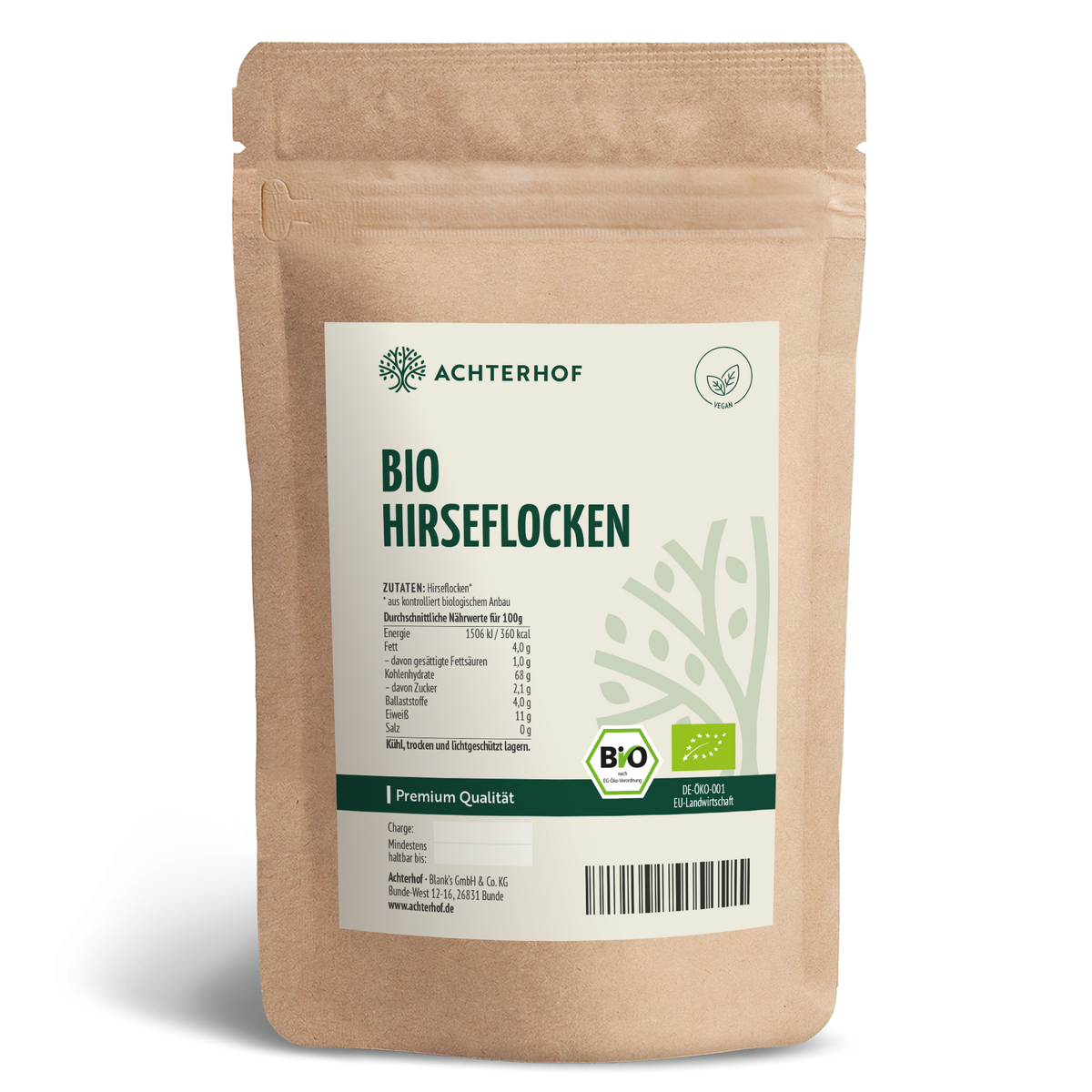 Bio Hirseflocken (500g)