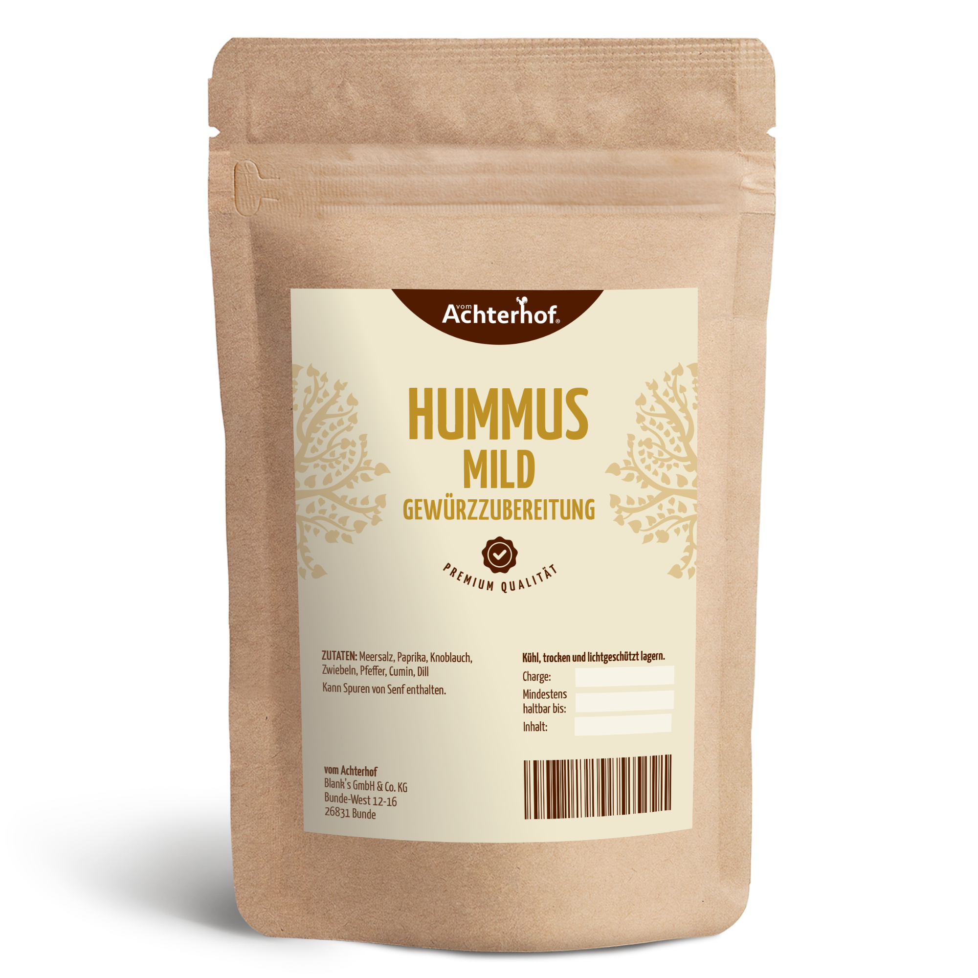 Hummus mild Gewürzzubereitung (100g)