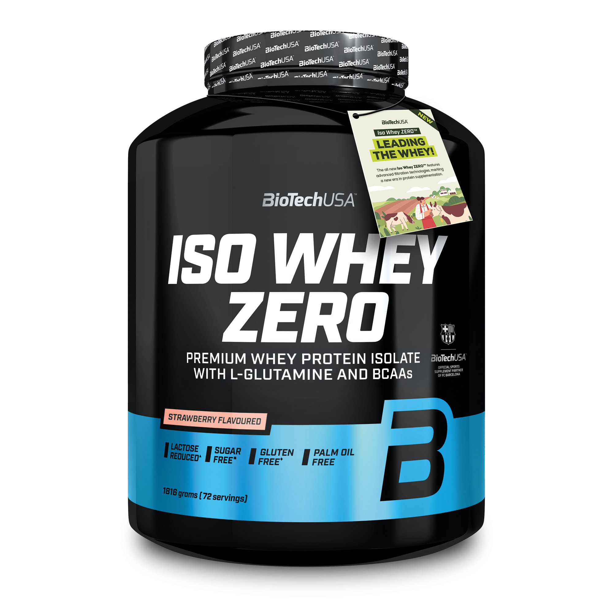 Iso Whey Zero (1816g) Erdbeere